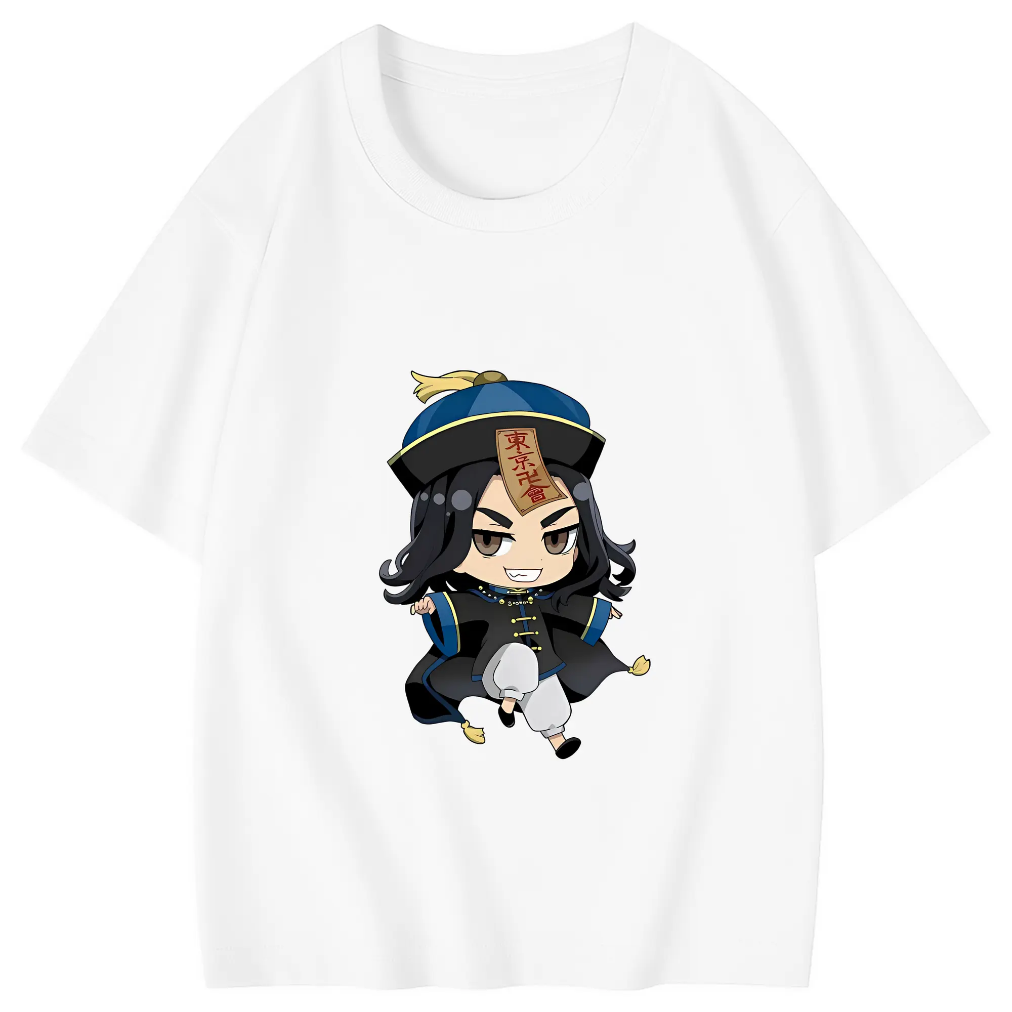 東京リベンジャーズ グッズ,場地圭介 - 綿100％ キッズTシャツ ・ フロントプリント ・ 快適 通気性 ・ スポーツ カジュアル 散歩用