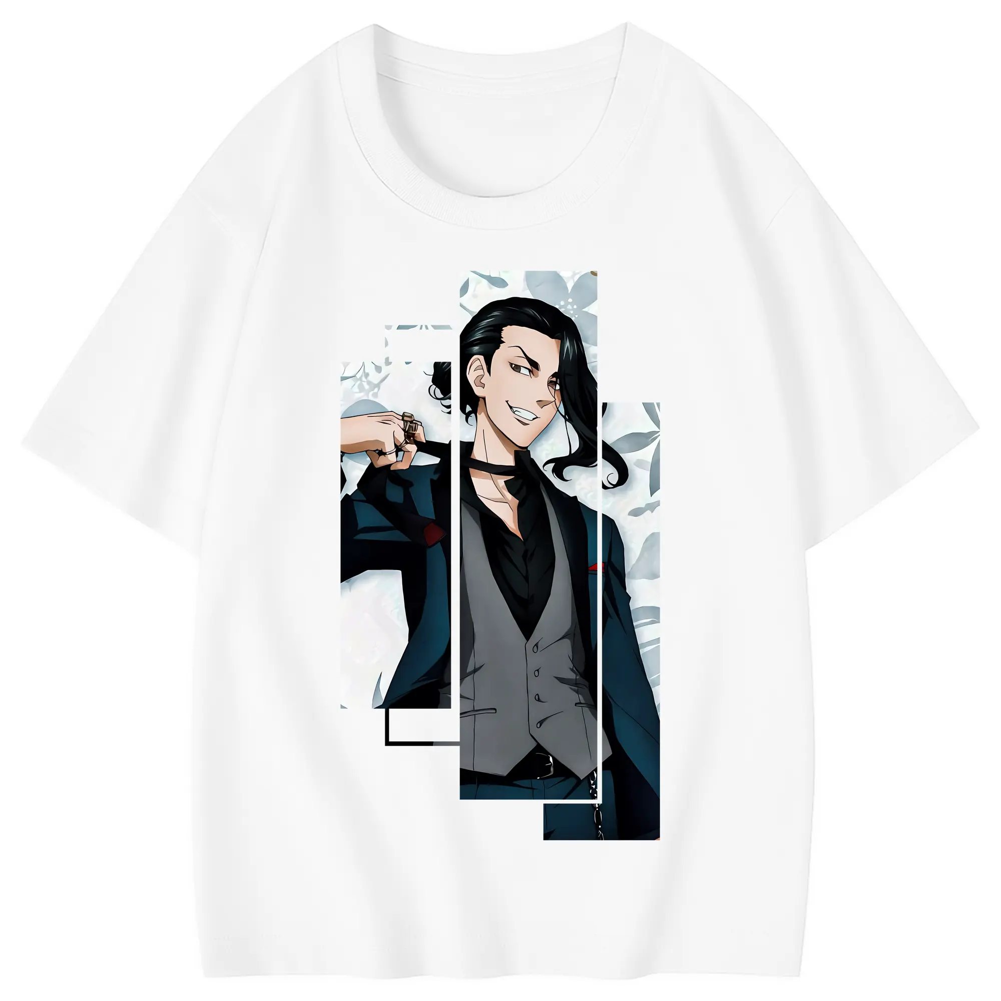 東京リベンジャーズ グッズ,場地圭介 - 綿100％ キッズTシャツ ・ フロントプリント ・ 快適 通気性 ・ スポーツ カジュアル 散歩用