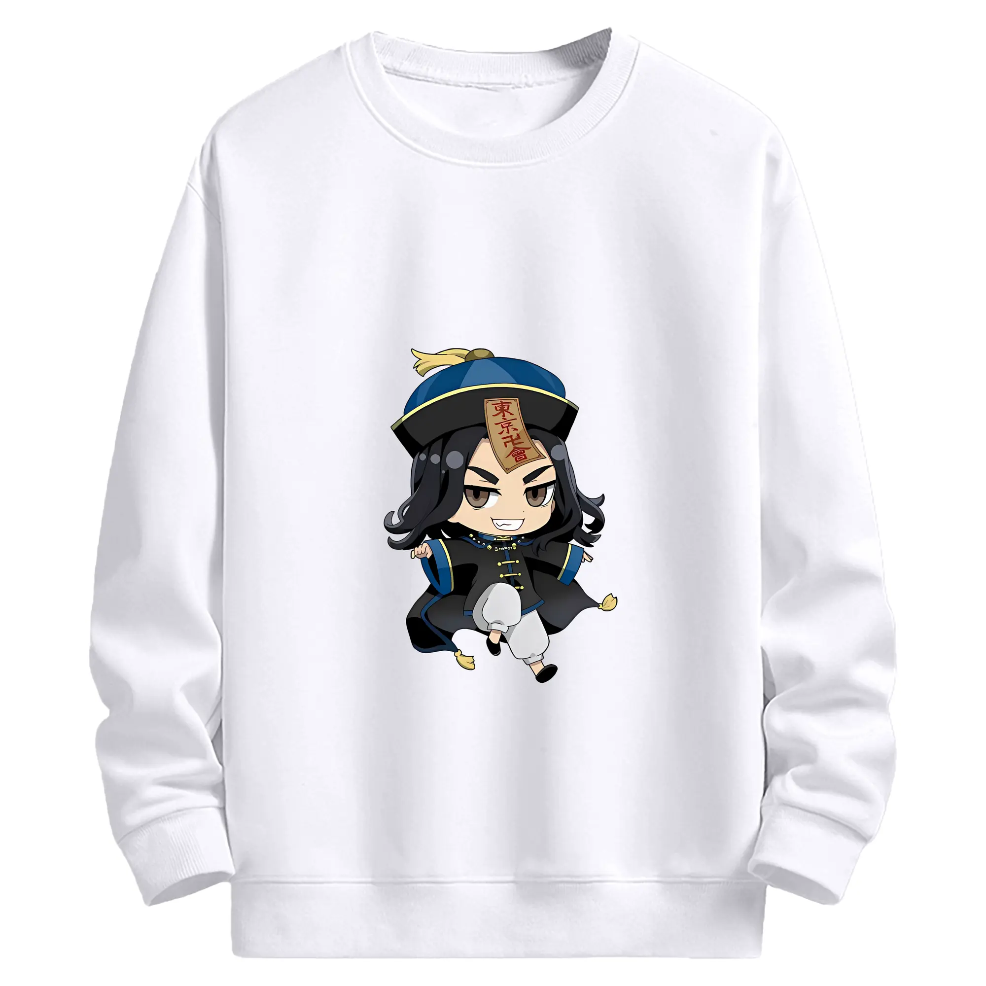 東京リベンジャーズ グッズ,場地圭介 - 高品質 クルーネック スウェット ・ コットン59％ ポリエステル41％ ・ ユニセックス 長袖 トレーナー ・ カジュアル デイリー スポーツ 散歩用