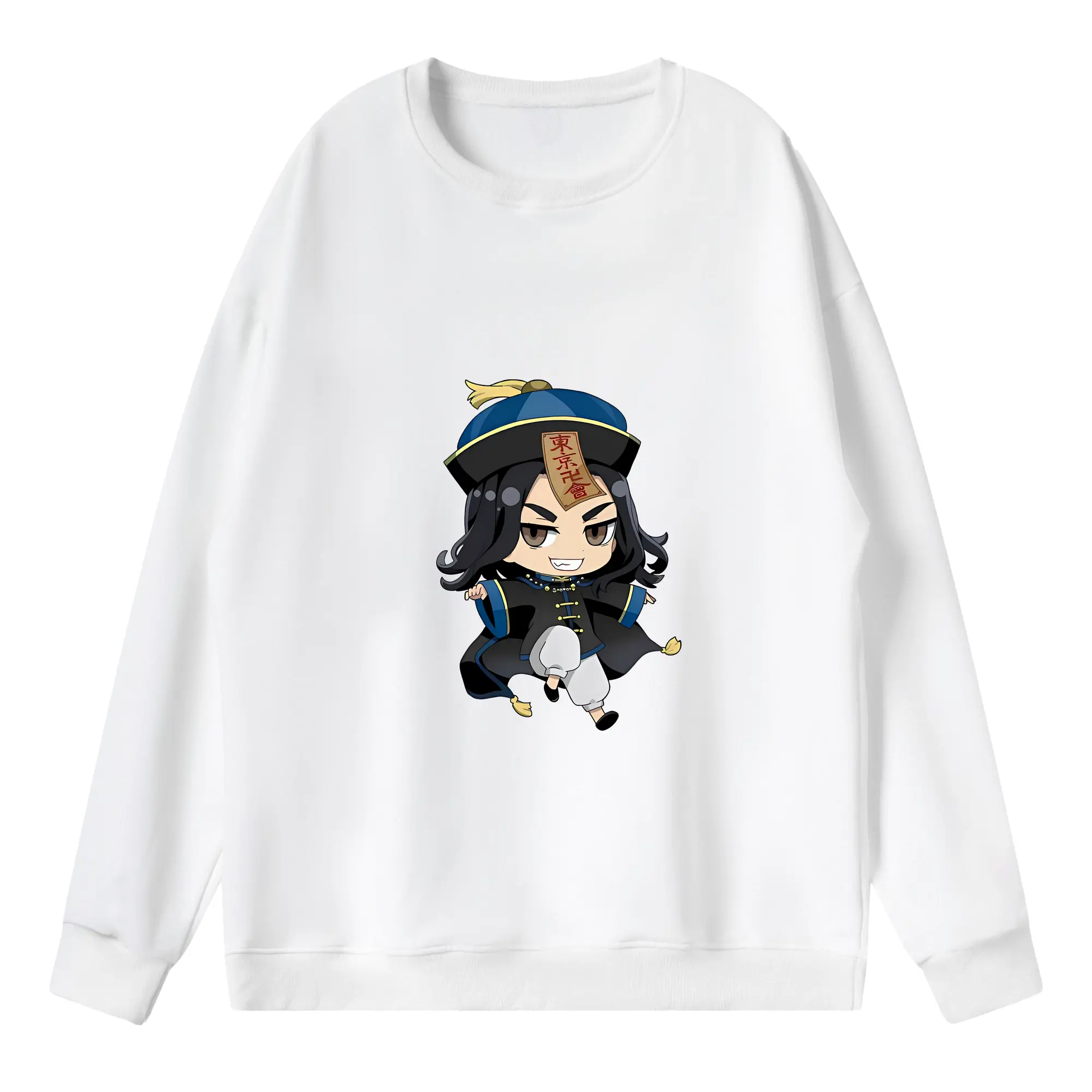 東京リベンジャーズ グッズ,場地圭介 - 薄手 クルーネック スウェット 裏毛260g · ポリエステル 春秋向け カジュアル 男女兼用 · トレーナー デイリー スポーツ 散歩に最適