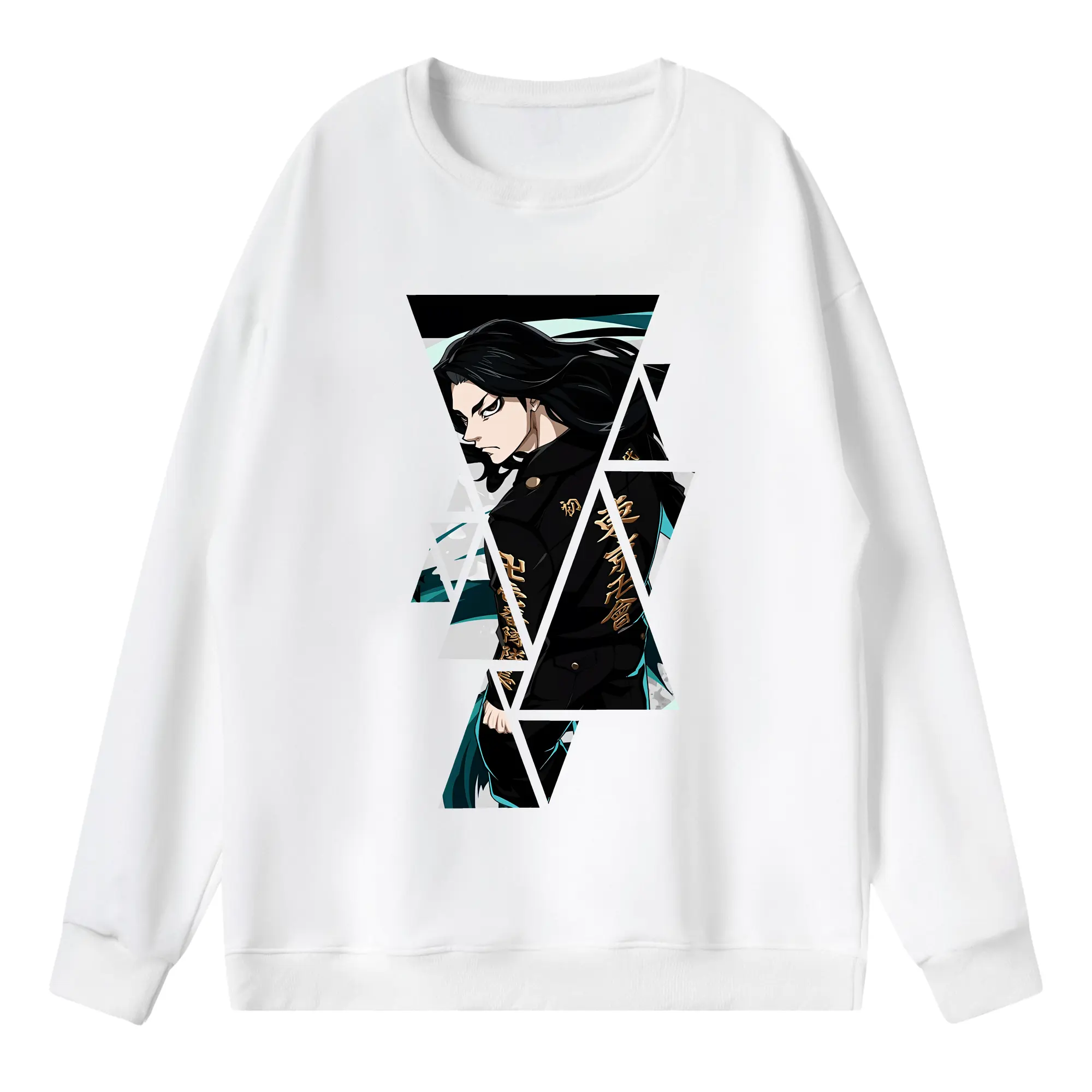 東京リベンジャーズ グッズ,場地圭介 - 薄手 クルーネック スウェット 裏毛260g · ポリエステル 春秋向け カジュアル 男女兼用 · トレーナー デイリー スポーツ 散歩に最適