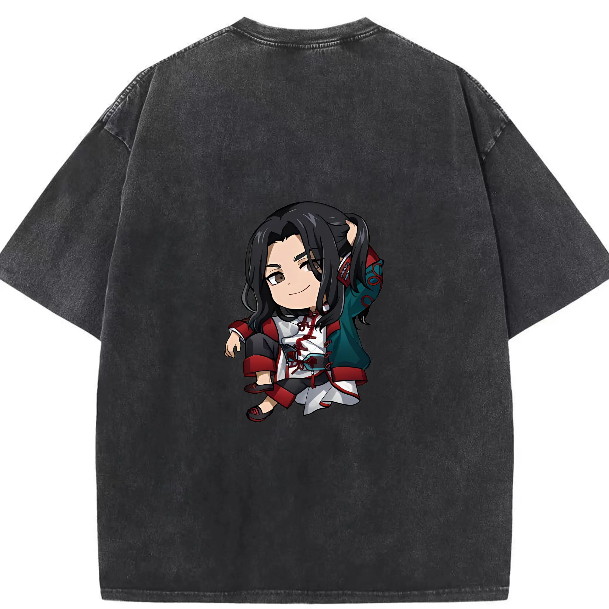 東京リベンジャーズ グッズ,場地圭介 - 綿100％ ヴィンテージ風 半袖Tシャツ ・ 背面プリント ・ 柔らか肌触り ・ 通気性 快適 ・ スポーツ カジュアル 外出用