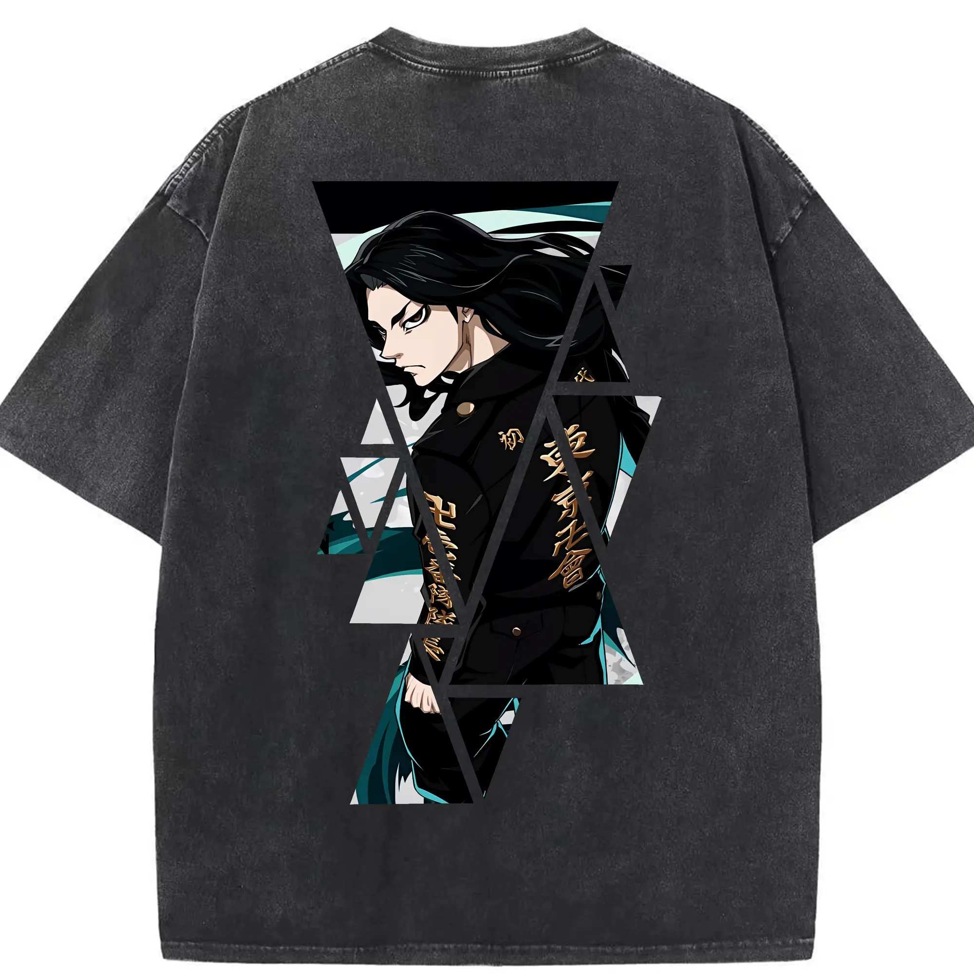 東京リベンジャーズ グッズ,場地圭介 - 綿100％ ヴィンテージ風 半袖Tシャツ ・ 背面プリント ・ 柔らか肌触り ・ 通気性 快適 ・ スポーツ カジュアル 外出用