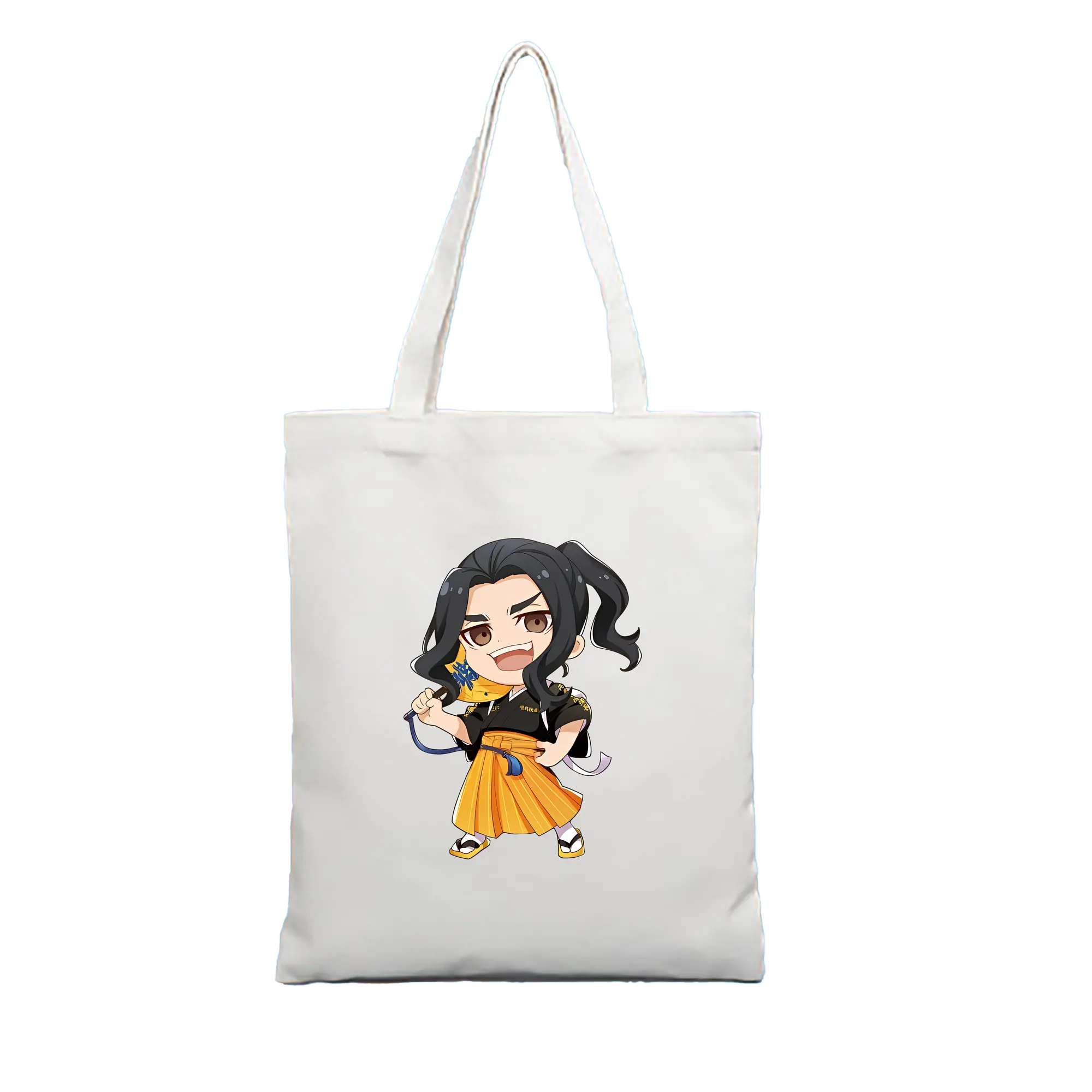 東京リベンジャーズ グッズ,場地圭介 - 縦型キャンバス手提げバッグ（トートバッグ） ・ キャンバス素材 ・ ショッピング用 ・ 軽量 丈夫 お手入れ簡単