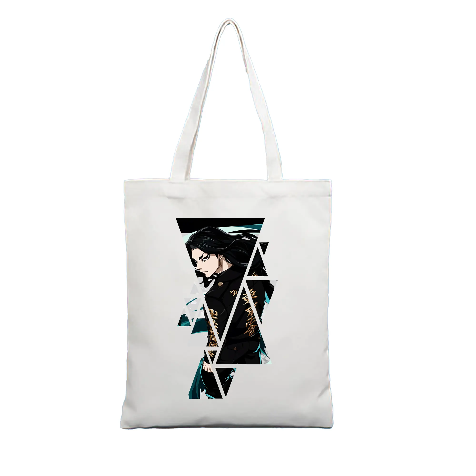 東京リベンジャーズ グッズ,場地圭介 - 縦型キャンバス手提げバッグ（トートバッグ） ・ キャンバス素材 ・ ショッピング用 ・ 軽量 丈夫 お手入れ簡単