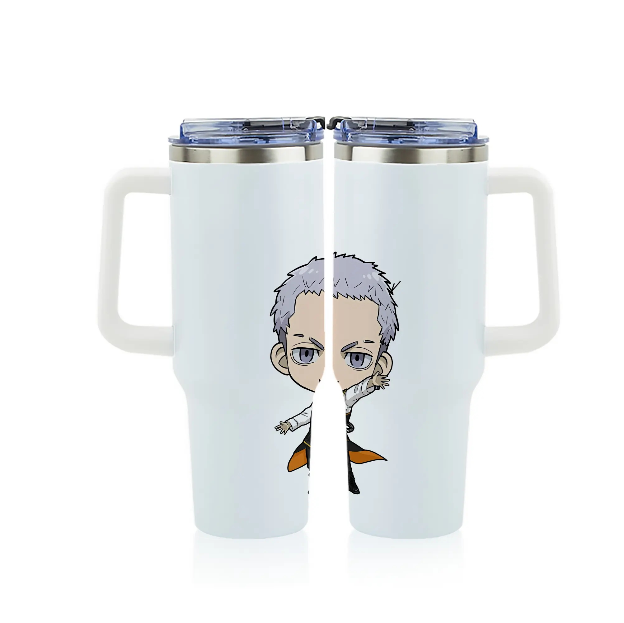 東京リベンジャーズ グッズ,三ツ谷隆 - 1200mL フルプリント車用タンブラー ・ 304ステンレス 内側 ・ 201ステンレス 外側 ・ 保温 保冷 ・ 通勤 ドライブ アウトドア用