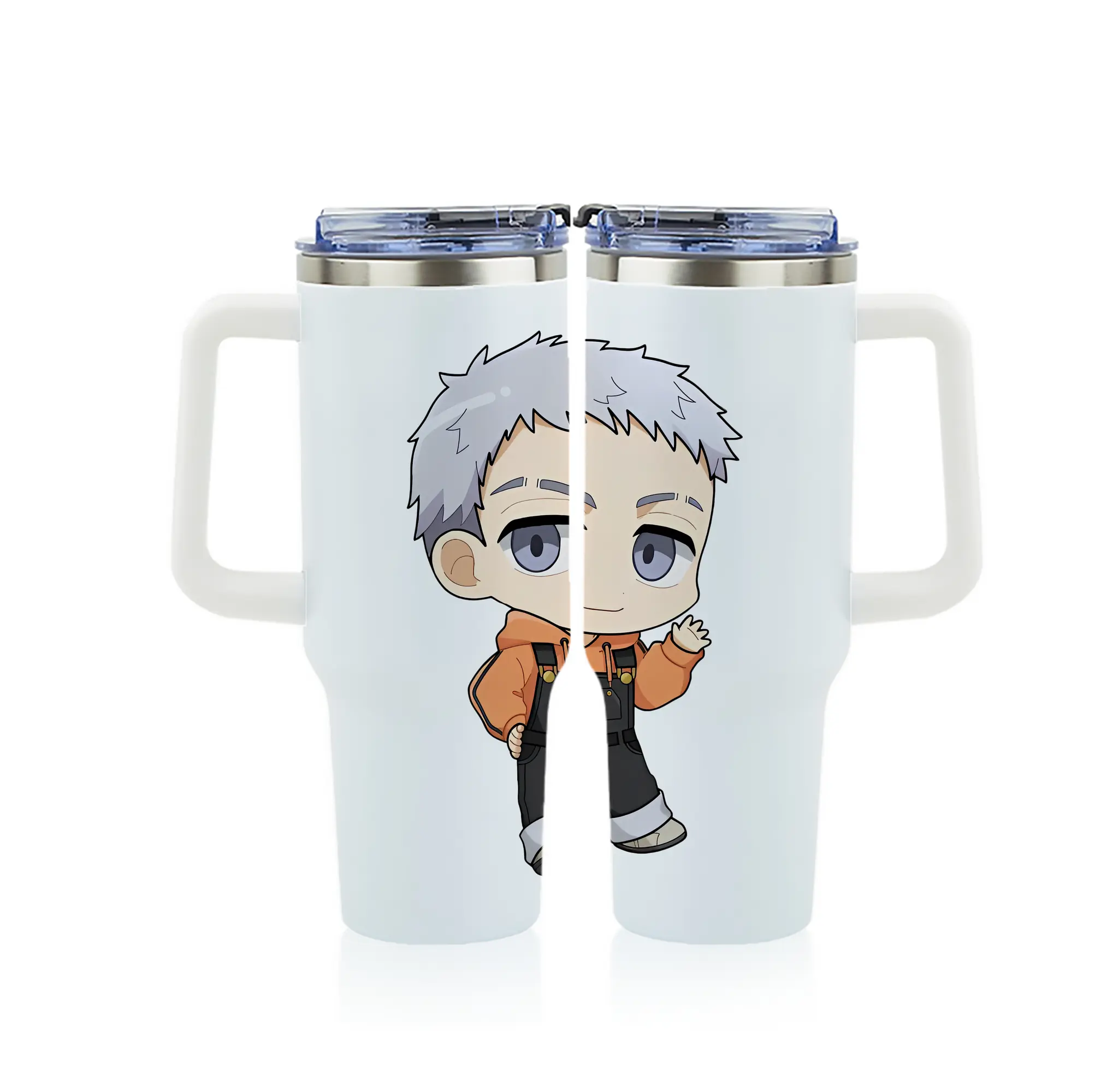 東京リベンジャーズ グッズ,三ツ谷隆 - 1200mL フルプリント車用タンブラー ・ 304ステンレス 内側 ・ 201ステンレス 外側 ・ 保温 保冷 ・ 通勤 ドライブ アウトドア用