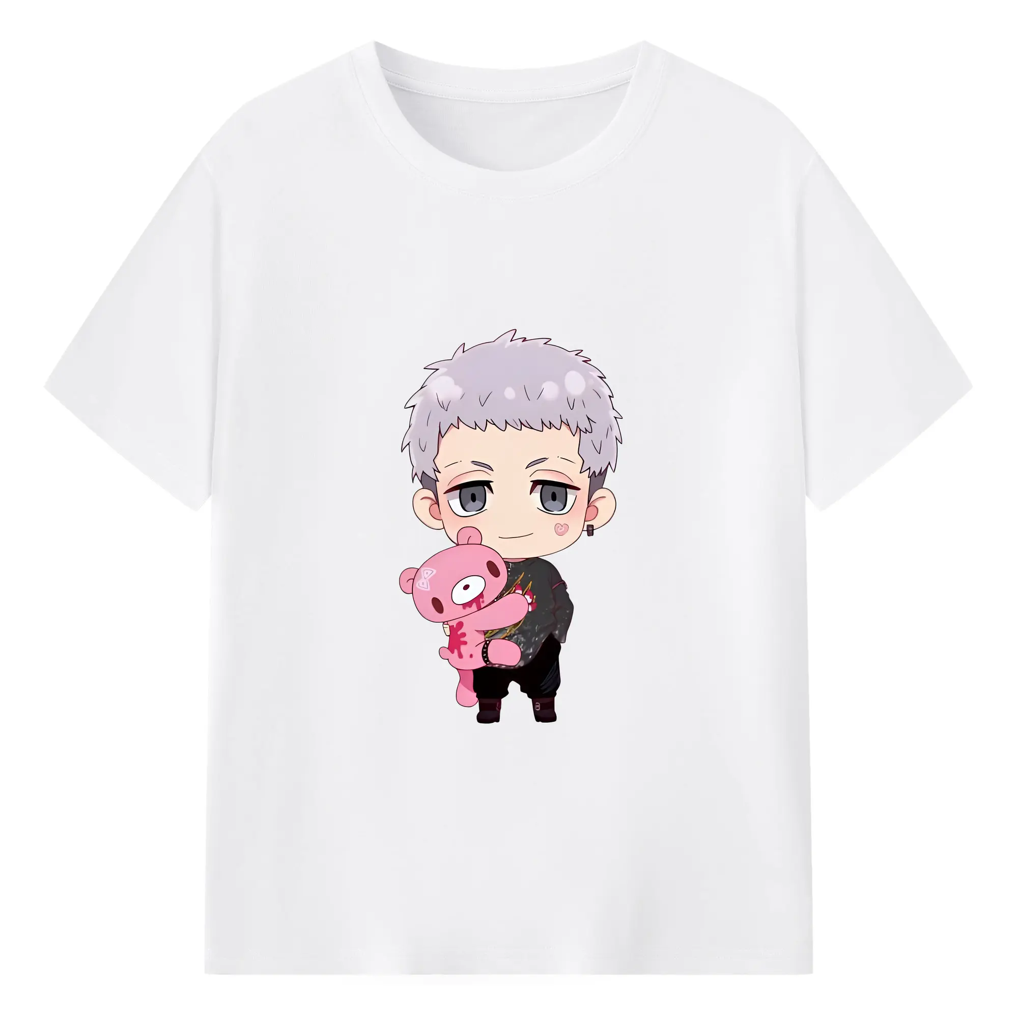 東京リベンジャーズ グッズ,三ツ谷隆 - 綿100％ 半袖Tシャツ ・ フロントプリント ・ 快適 通気性 ・ 日常使い 散歩 スポーツ用