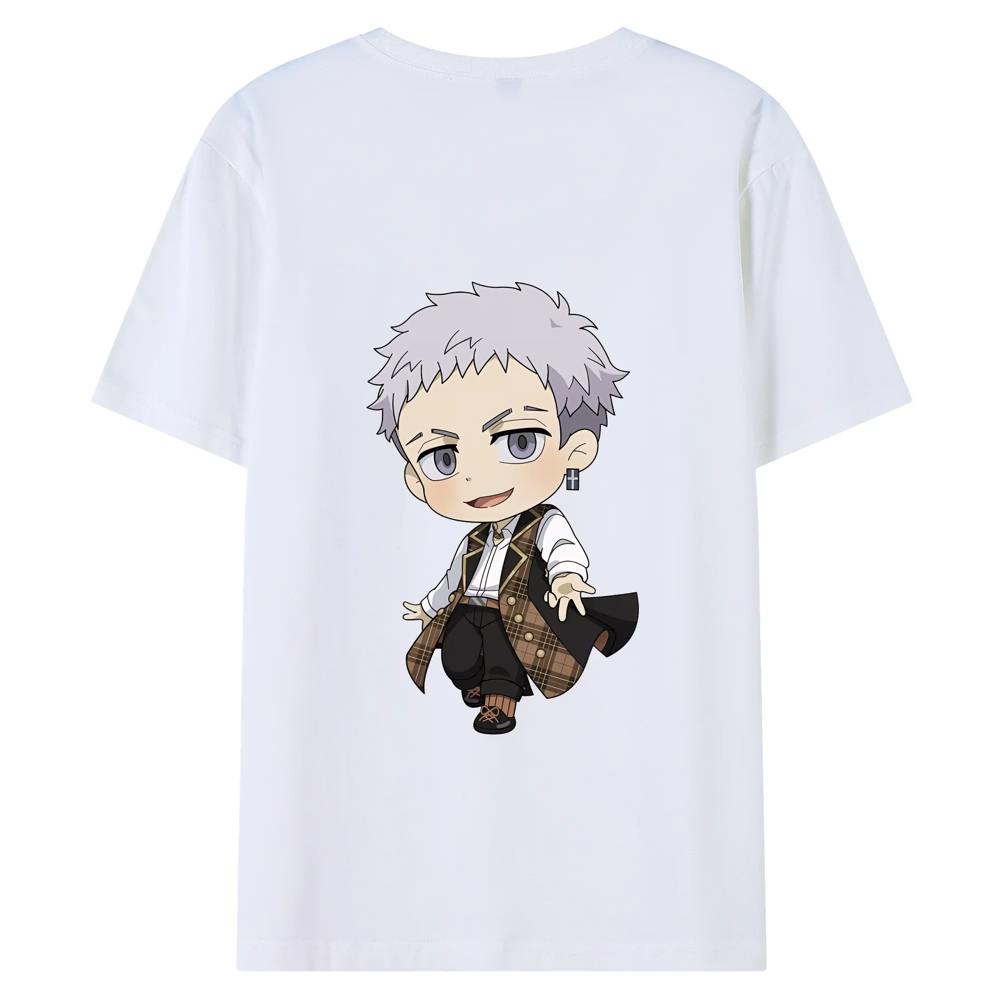 東京リベンジャーズ グッズ,三ツ谷隆 - 綿100％ 半袖Tシャツ ・ バックプリント ・ 快適 通気性 ・ 日常使い 散歩 スポーツ用