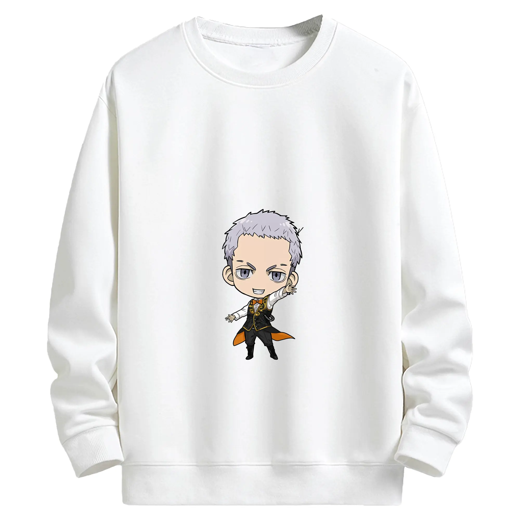 東京リベンジャーズ グッズ,三ツ谷隆 - キッズ クルーネックスウェットシャツ ・ フロントプリント ・ 綿80％ ポリエステル20％ ・ 快適 通学 スポーツ 日常使い お散歩用