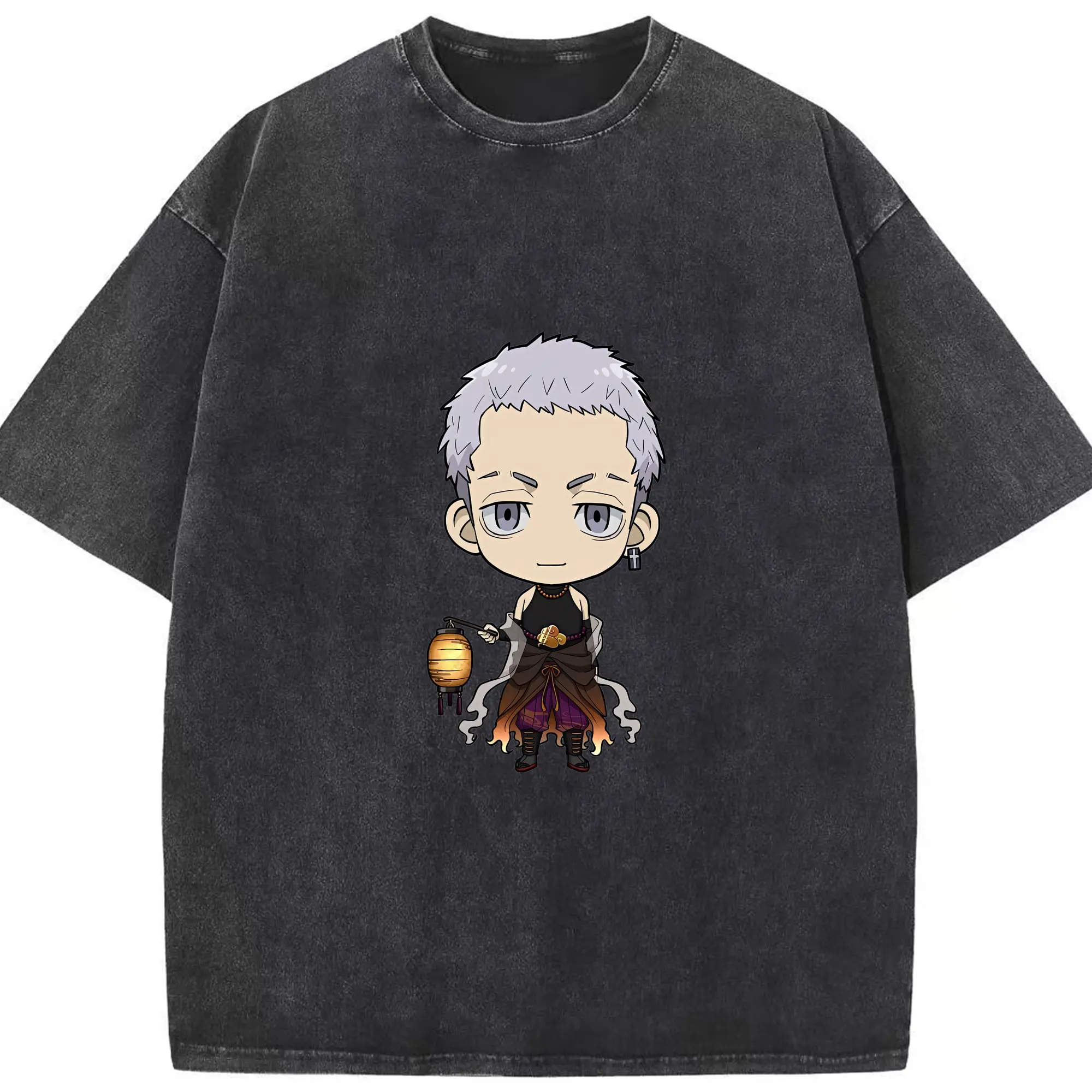 東京リベンジャーズ グッズ,三ツ谷隆 - 綿100％ ヴィンテージ風 半袖Tシャツ ・ フロントプリント ・ 柔らか肌触り ・ 通気性 快適 ・ スポーツ カジュアル 外出用