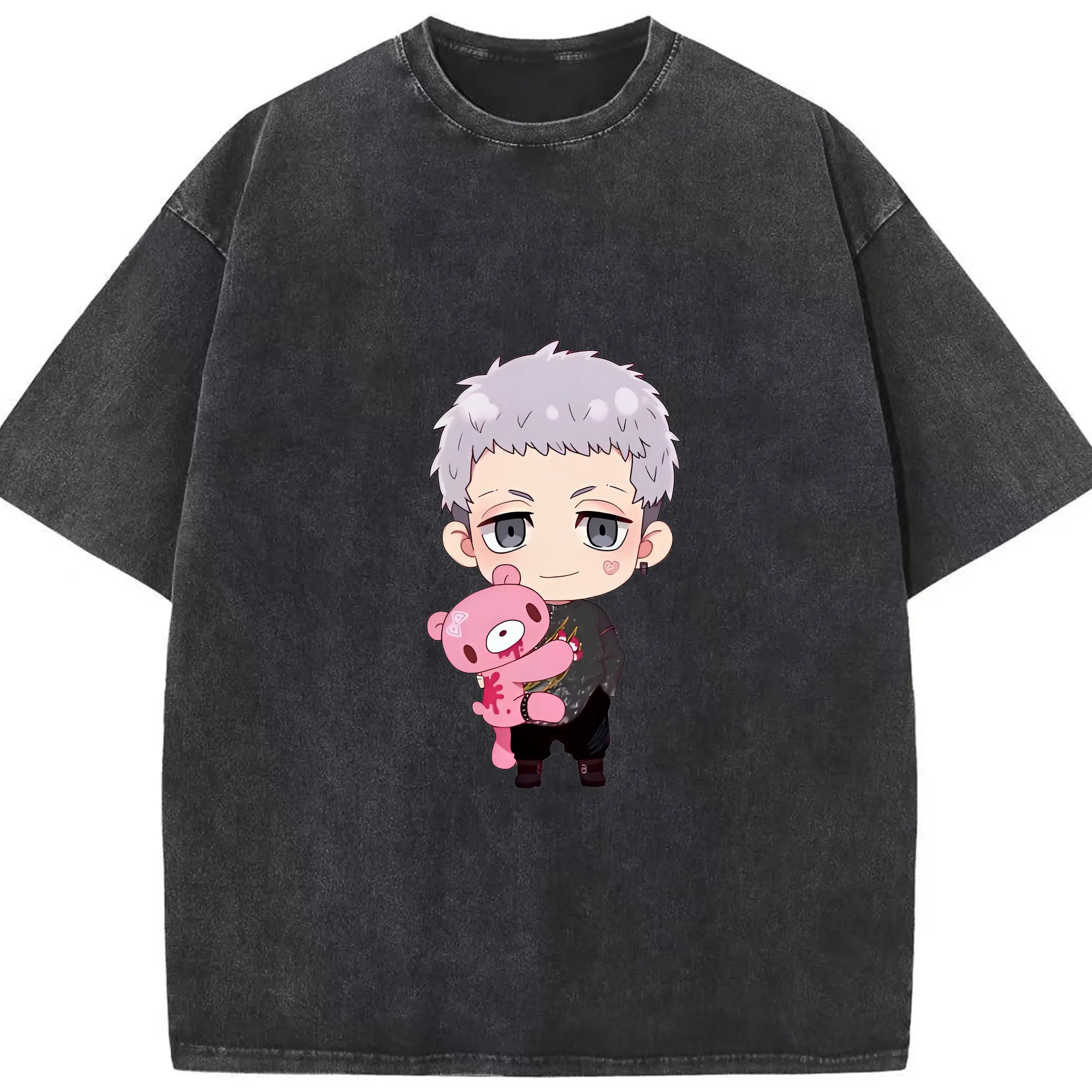 東京リベンジャーズ グッズ,三ツ谷隆 - 綿100％ ヴィンテージ風 半袖Tシャツ ・ フロントプリント ・ 柔らか肌触り ・ 通気性 快適 ・ スポーツ カジュアル 外出用