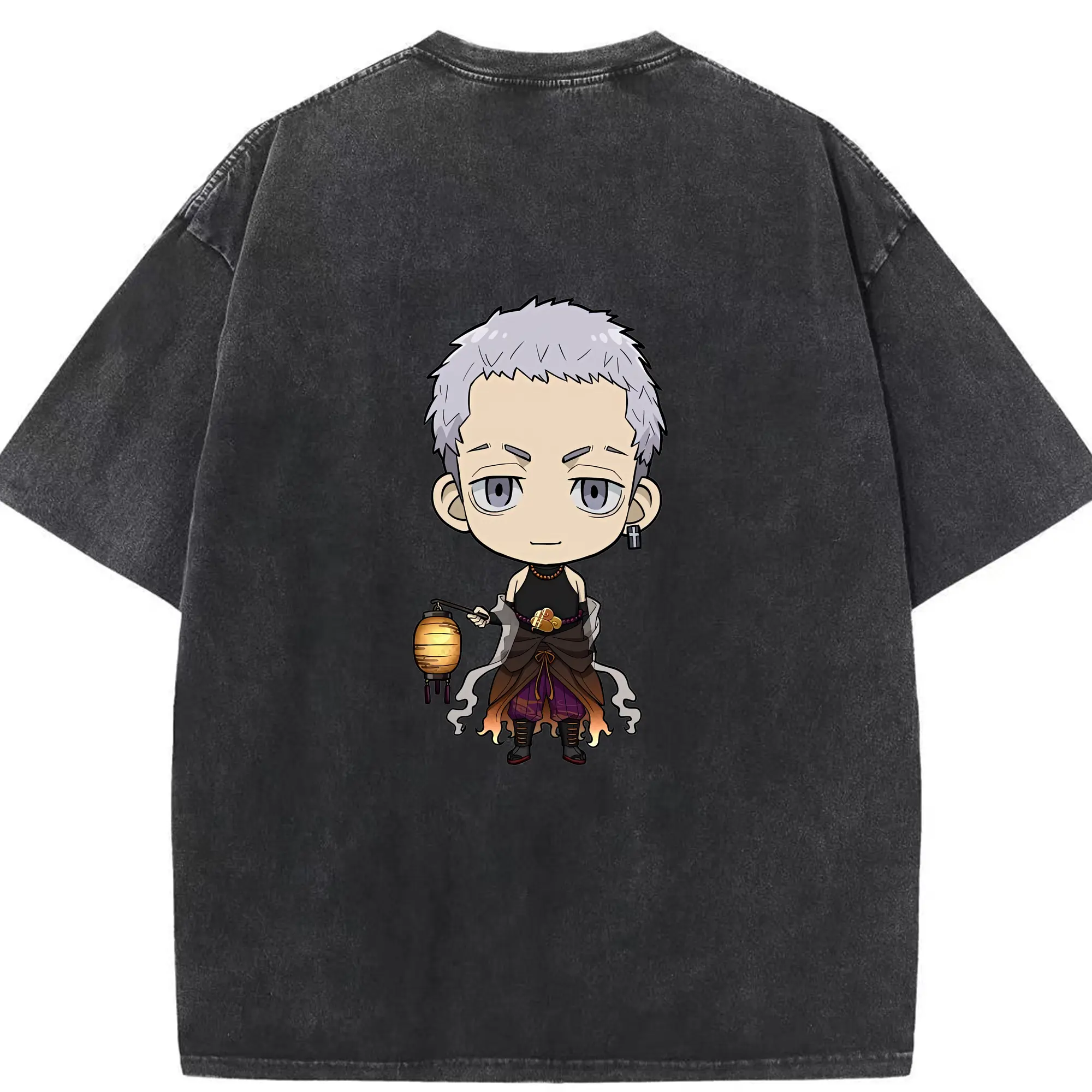 東京リベンジャーズ グッズ,三ツ谷隆 - 綿100％ ヴィンテージ風 半袖Tシャツ ・ 背面プリント ・ 柔らか肌触り ・ 通気性 快適 ・ スポーツ カジュアル 外出用