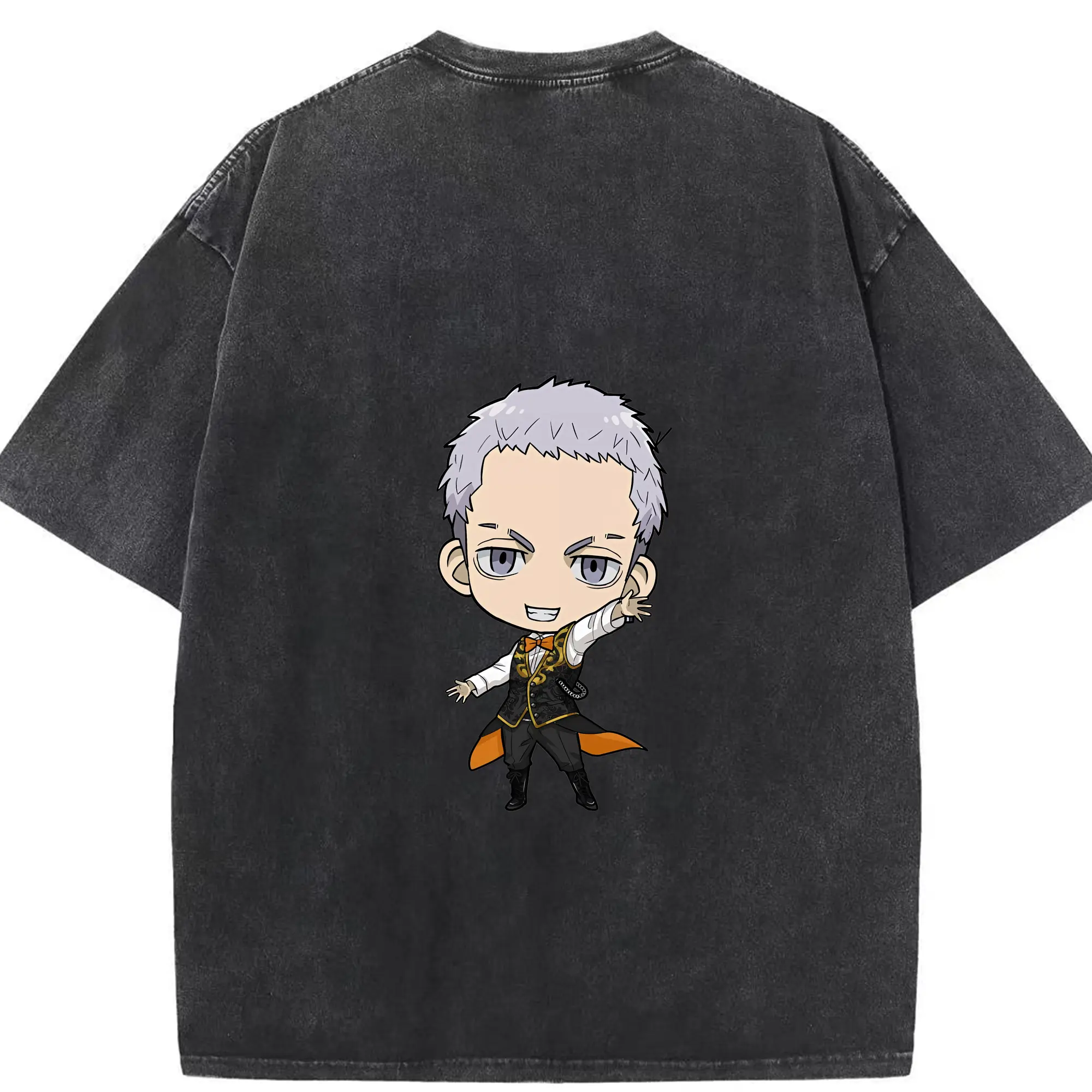 東京リベンジャーズ グッズ,三ツ谷隆 - 綿100％ ヴィンテージ風 半袖Tシャツ ・ 背面プリント ・ 柔らか肌触り ・ 通気性 快適 ・ スポーツ カジュアル 外出用