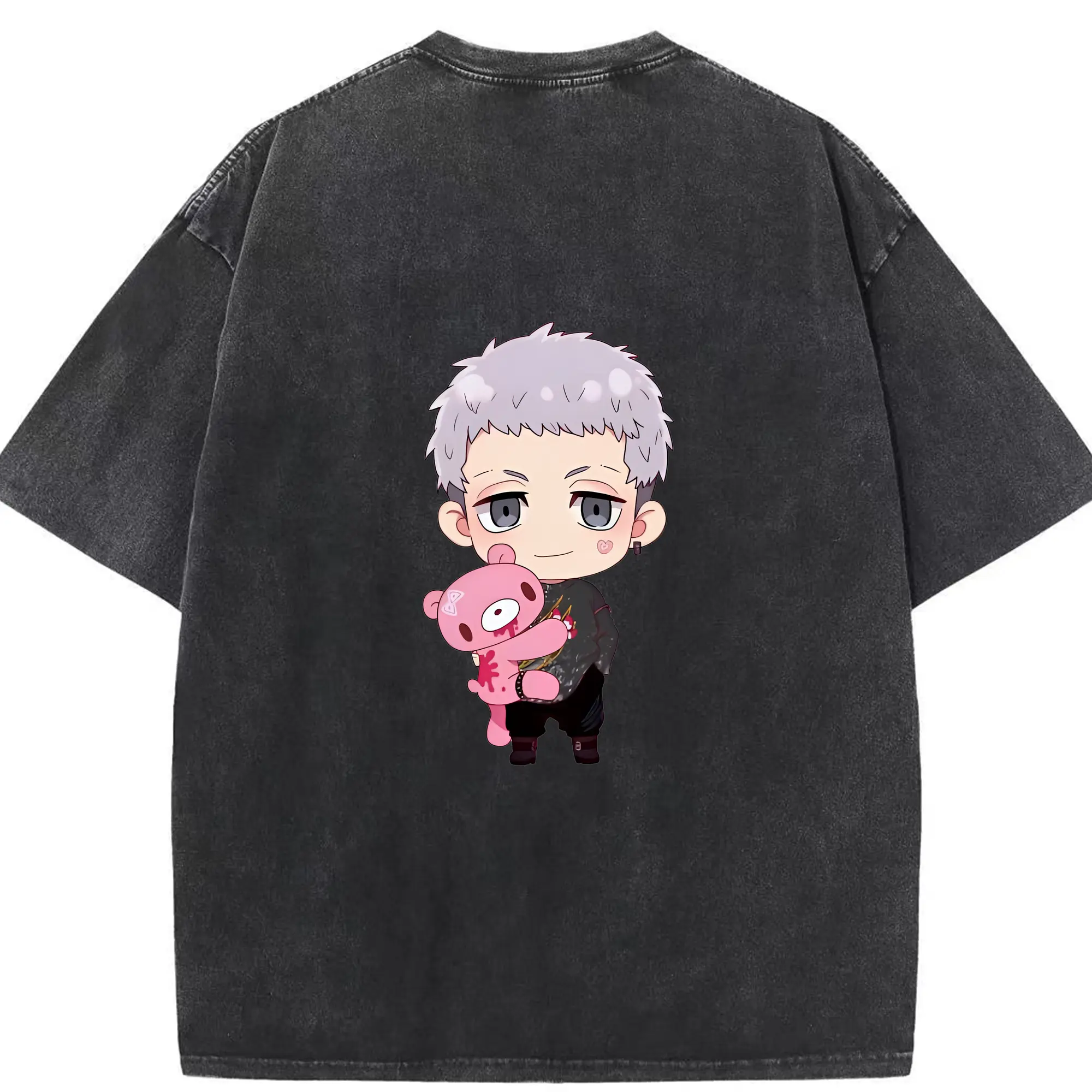 東京リベンジャーズ グッズ,三ツ谷隆 - 綿100％ ヴィンテージ風 半袖Tシャツ ・ 背面プリント ・ 柔らか肌触り ・ 通気性 快適 ・ スポーツ カジュアル 外出用