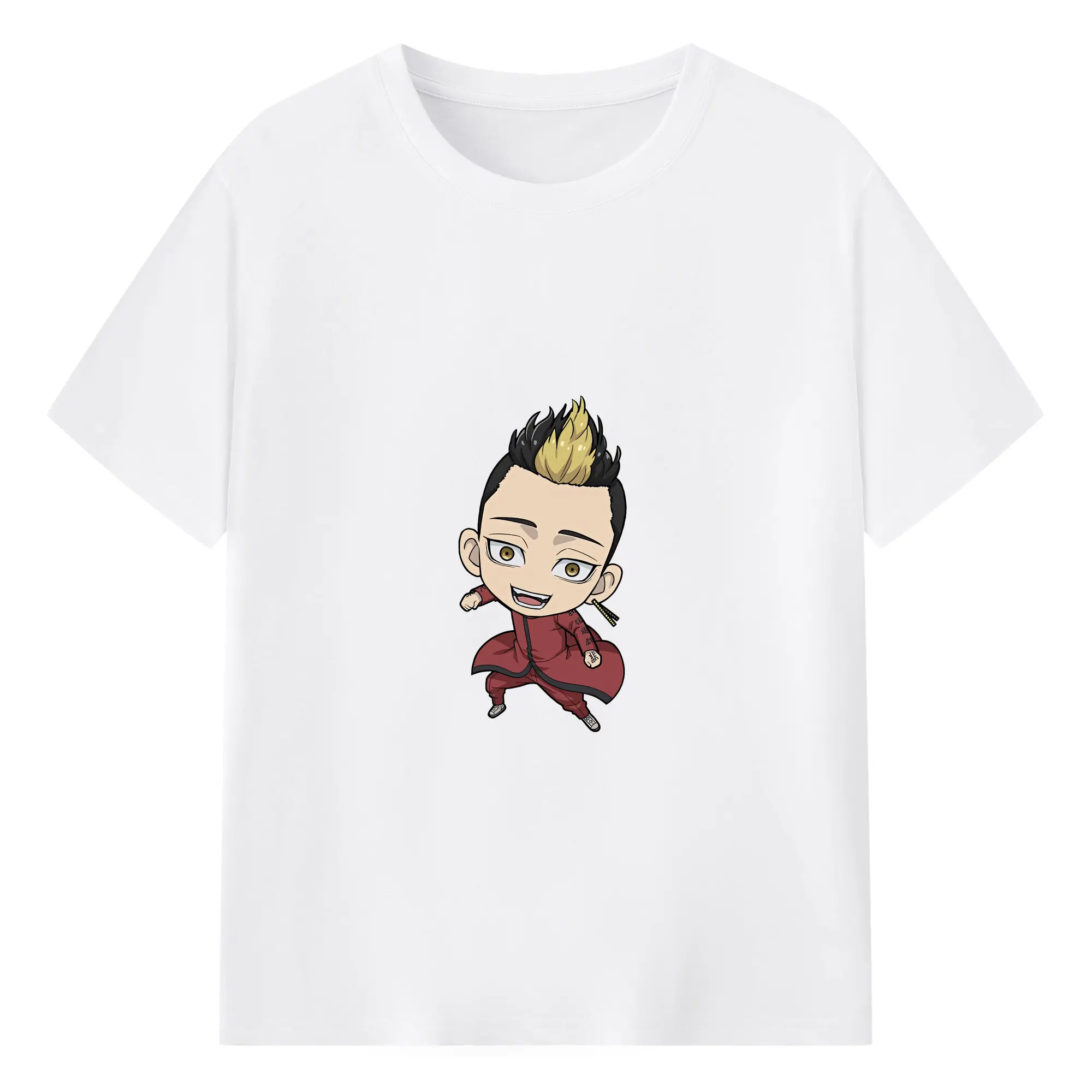 東京リベンジャーズ グッズ,半間修二 - 綿100％ 半袖Tシャツ ・ フロントプリント ・ 快適 通気性 ・ 日常使い 散歩 スポーツ用