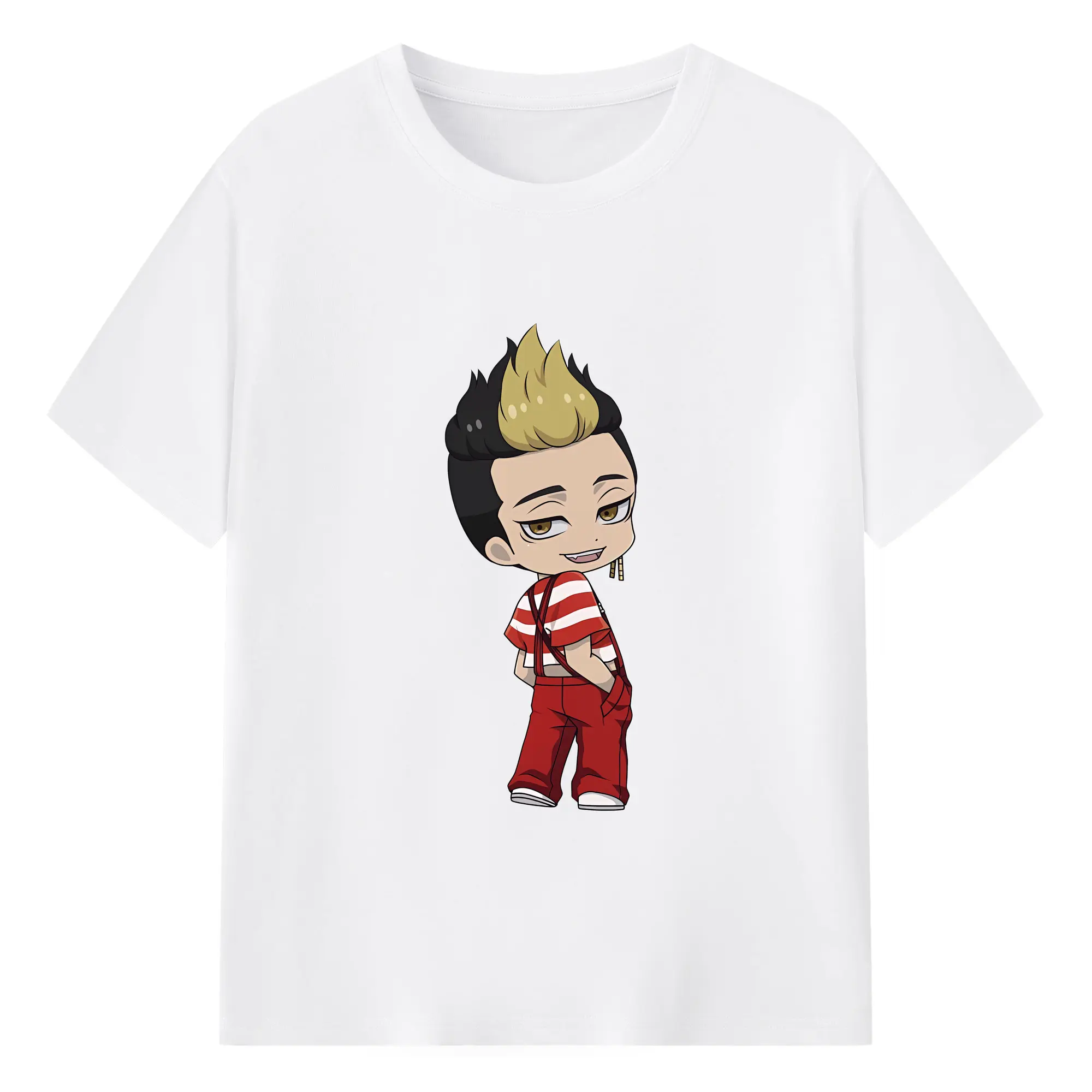 東京リベンジャーズ グッズ,半間修二 - 綿100％ 半袖Tシャツ ・ フロントプリント ・ 快適 通気性 ・ 日常使い 散歩 スポーツ用