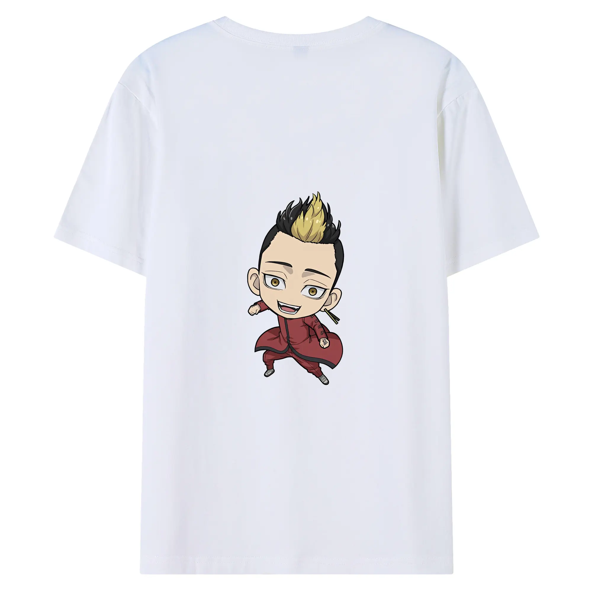 東京リベンジャーズ グッズ,半間修二 - 綿100％ 半袖Tシャツ ・ バックプリント ・ 快適 通気性 ・ 日常使い 散歩 スポーツ用