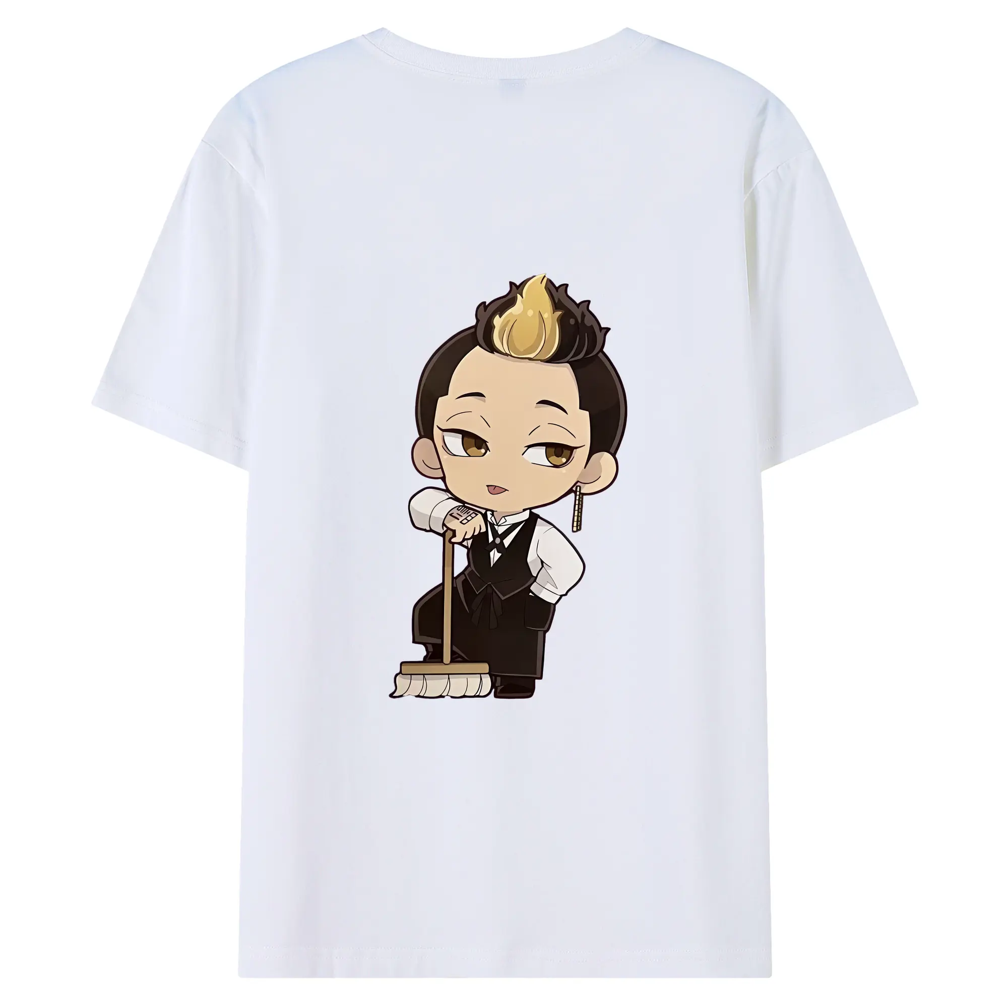 東京リベンジャーズ グッズ,半間修二 - 綿100％ 半袖Tシャツ ・ バックプリント ・ 快適 通気性 ・ 日常使い 散歩 スポーツ用