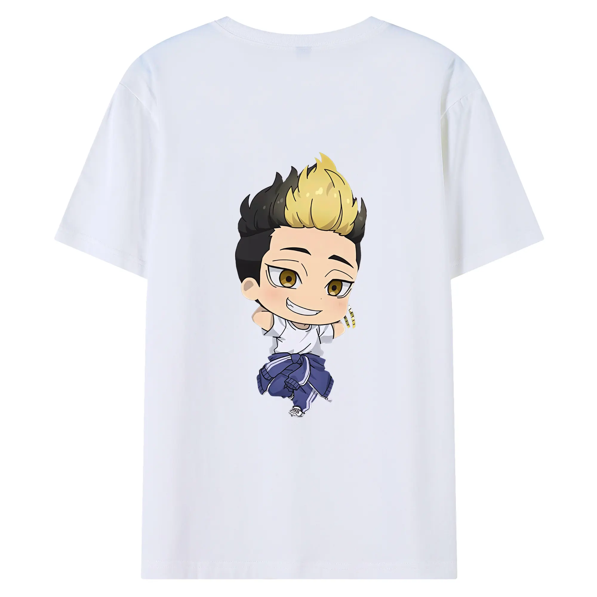 東京リベンジャーズ グッズ,半間修二 - 綿100％ 半袖Tシャツ ・ バックプリント ・ 快適 通気性 ・ 日常使い 散歩 スポーツ用