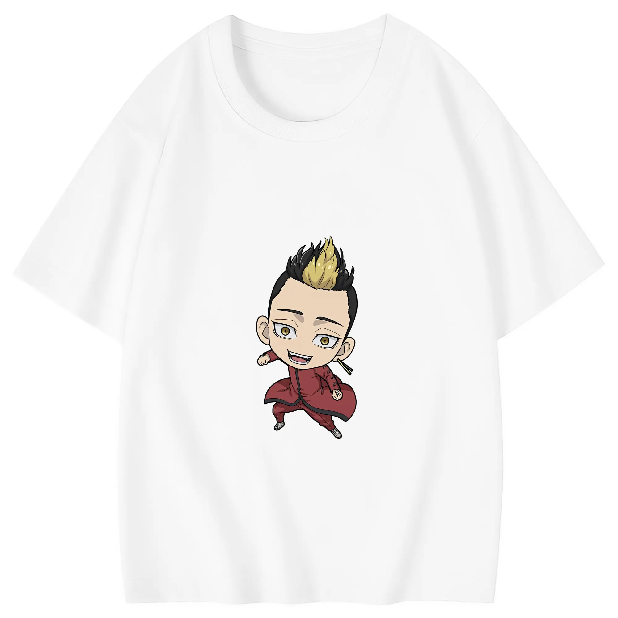 東京リベンジャーズ グッズ,半間修二 - 綿100％ キッズTシャツ ・ フロントプリント ・ 快適 通気性 ・ スポーツ カジュアル 散歩用