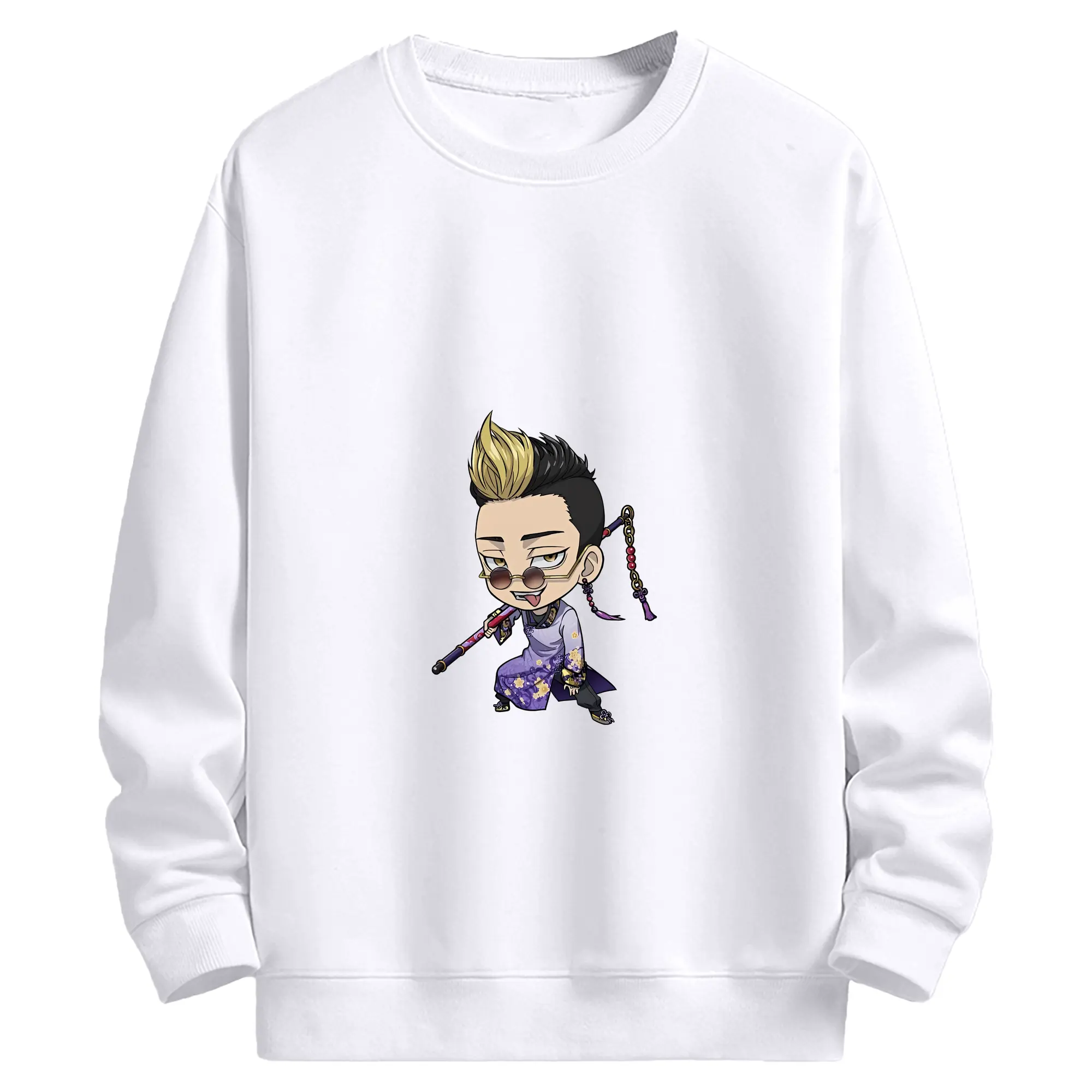 東京リベンジャーズ グッズ,半間修二 - 高品質 クルーネック スウェット ・ コットン59％ ポリエステル41％ ・ ユニセックス 長袖 トレーナー ・ カジュアル デイリー スポーツ 散歩用