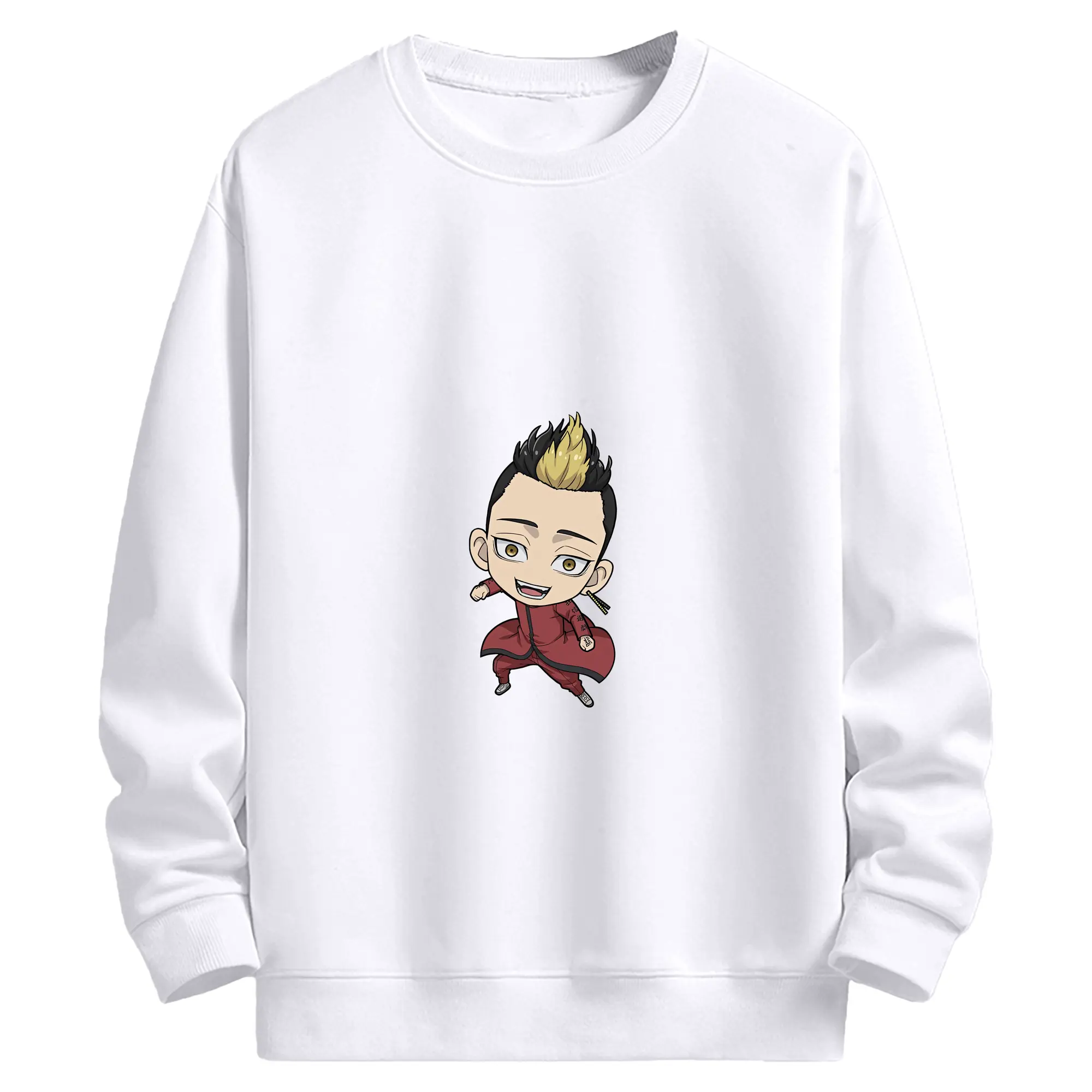 東京リベンジャーズ グッズ,半間修二 - 高品質 クルーネック スウェット ・ コットン59％ ポリエステル41％ ・ ユニセックス 長袖 トレーナー ・ カジュアル デイリー スポーツ 散歩用