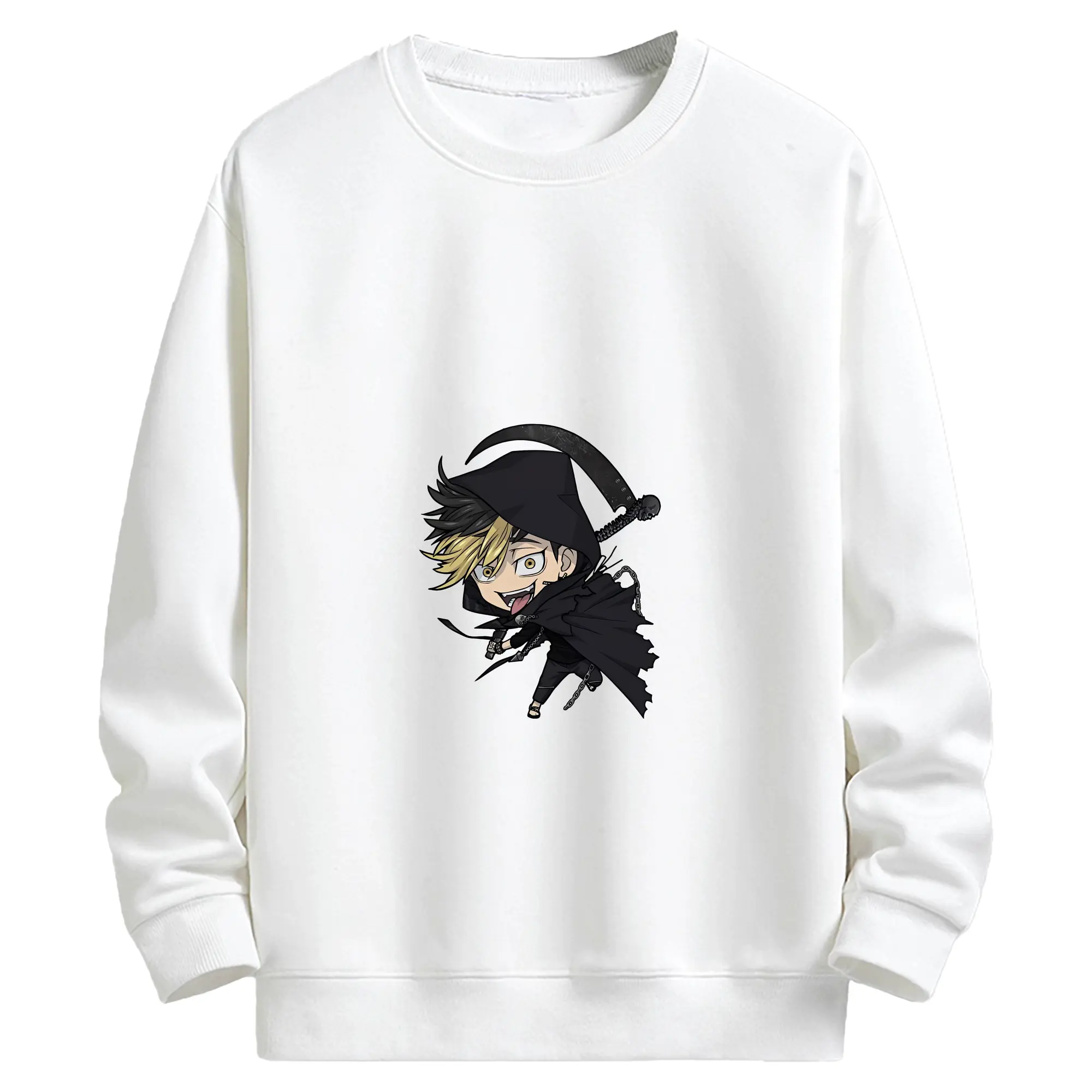 東京リベンジャーズ グッズ,半間修二 - キッズ クルーネックスウェットシャツ ・ フロントプリント ・ 綿80％ ポリエステル20％ ・ 快適 通学 スポーツ 日常使い お散歩用