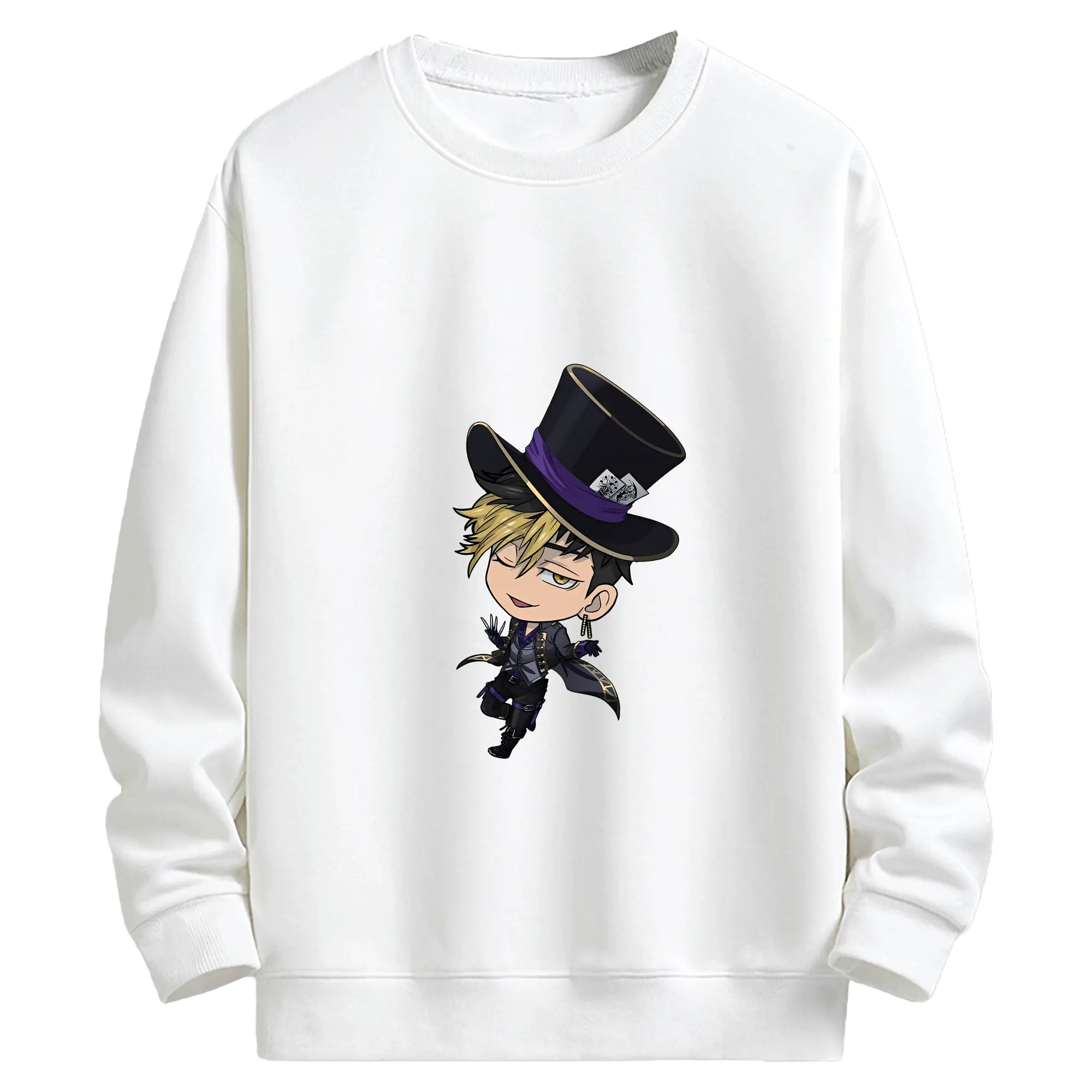 東京リベンジャーズ グッズ,半間修二 - キッズ クルーネックスウェットシャツ ・ フロントプリント ・ 綿80％ ポリエステル20％ ・ 快適 通学 スポーツ 日常使い お散歩用