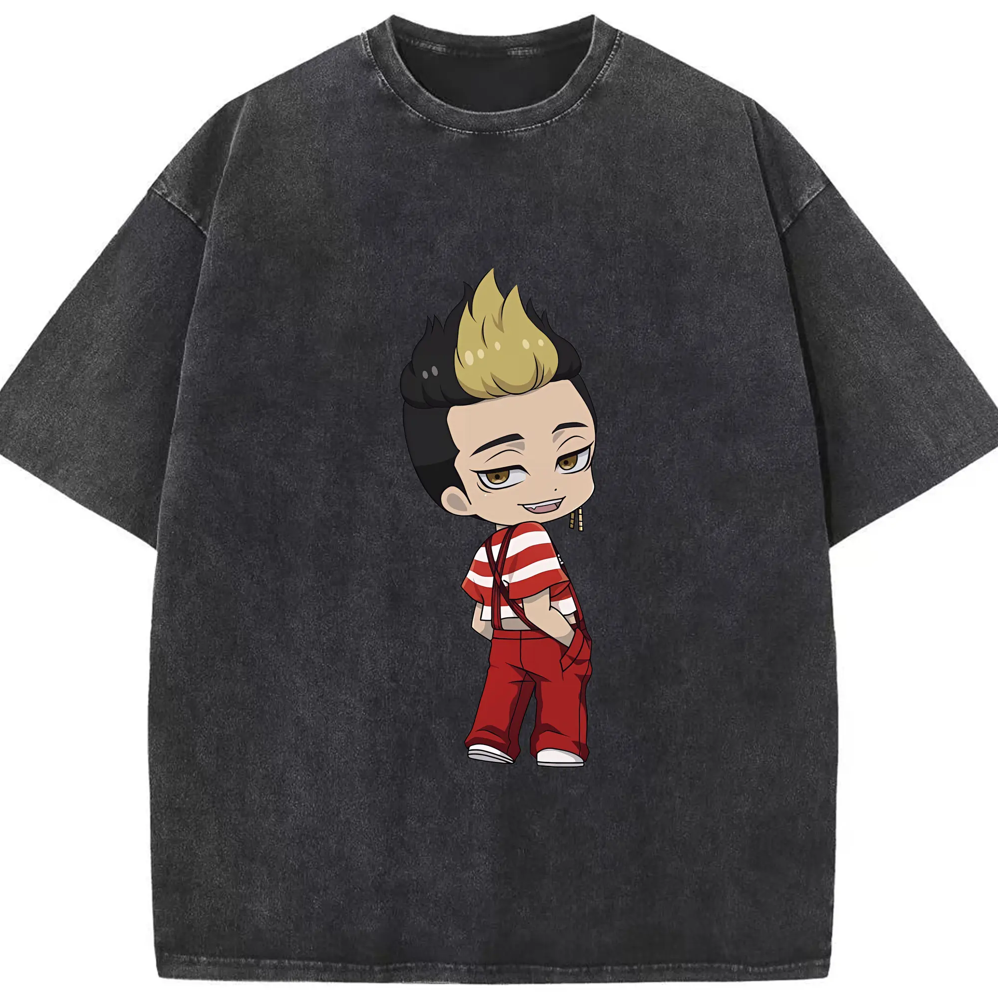 東京リベンジャーズ グッズ,半間修二 - 綿100％ ヴィンテージ風 半袖Tシャツ ・ フロントプリント ・ 柔らか肌触り ・ 通気性 快適 ・ スポーツ カジュアル 外出用