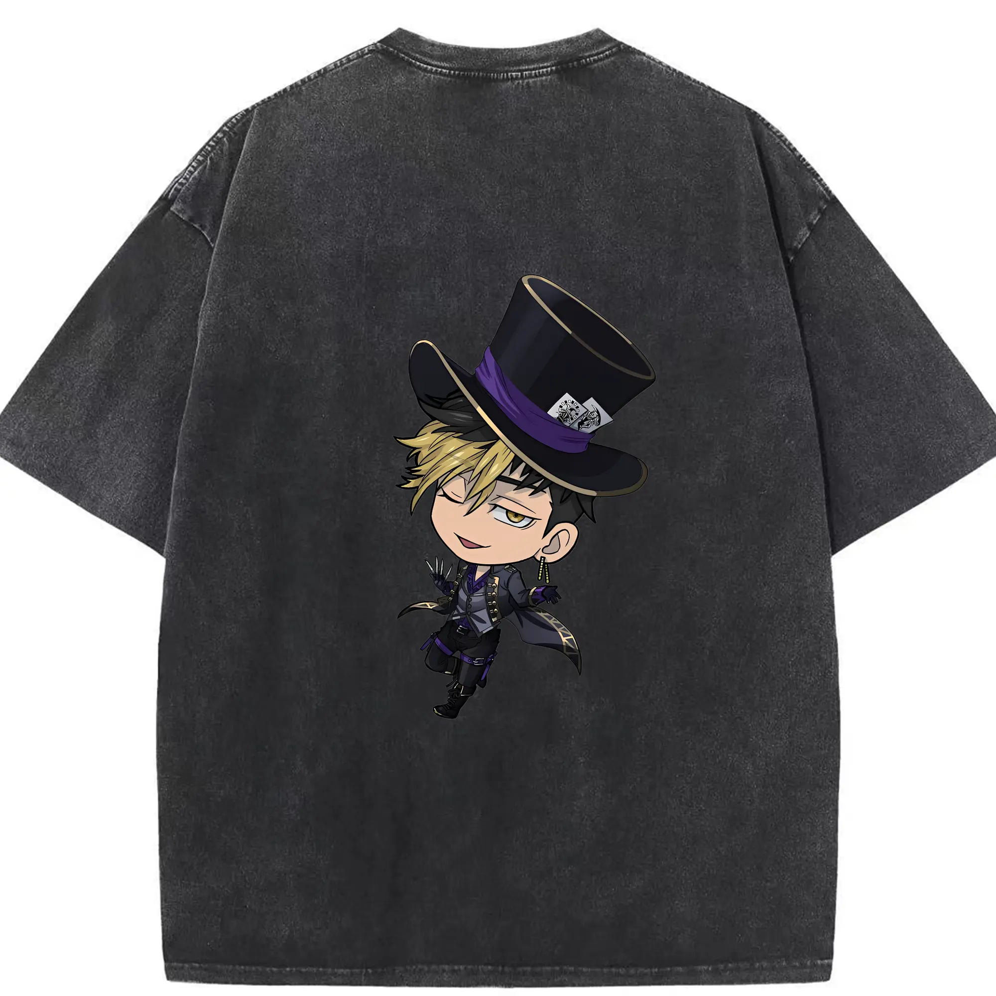 東京リベンジャーズ グッズ,半間修二 - 綿100％ ヴィンテージ風 半袖Tシャツ ・ 背面プリント ・ 柔らか肌触り ・ 通気性 快適 ・ スポーツ カジュアル 外出用