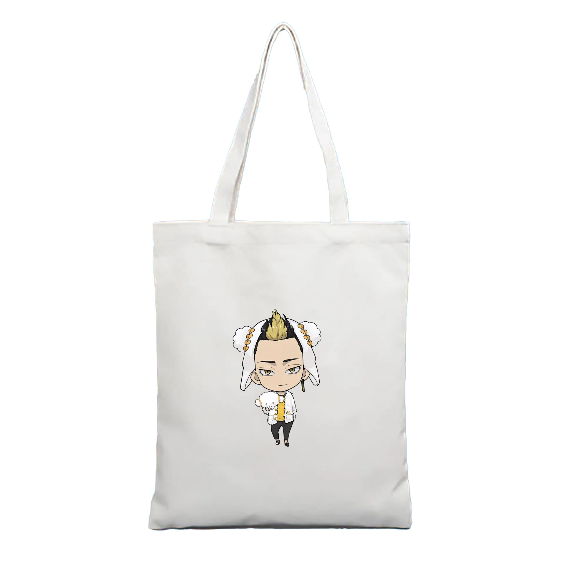 東京リベンジャーズ グッズ,半間修二 - 縦型キャンバス手提げバッグ（トートバッグ） ・ キャンバス素材 ・ ショッピング用 ・ 軽量 丈夫 お手入れ簡単