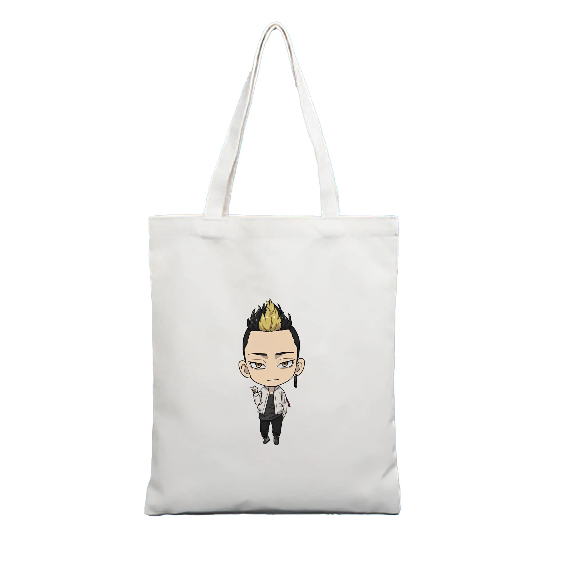 東京リベンジャーズ グッズ,半間修二 - 縦型キャンバス手提げバッグ（トートバッグ） ・ キャンバス素材 ・ ショッピング用 ・ 軽量 丈夫 お手入れ簡単