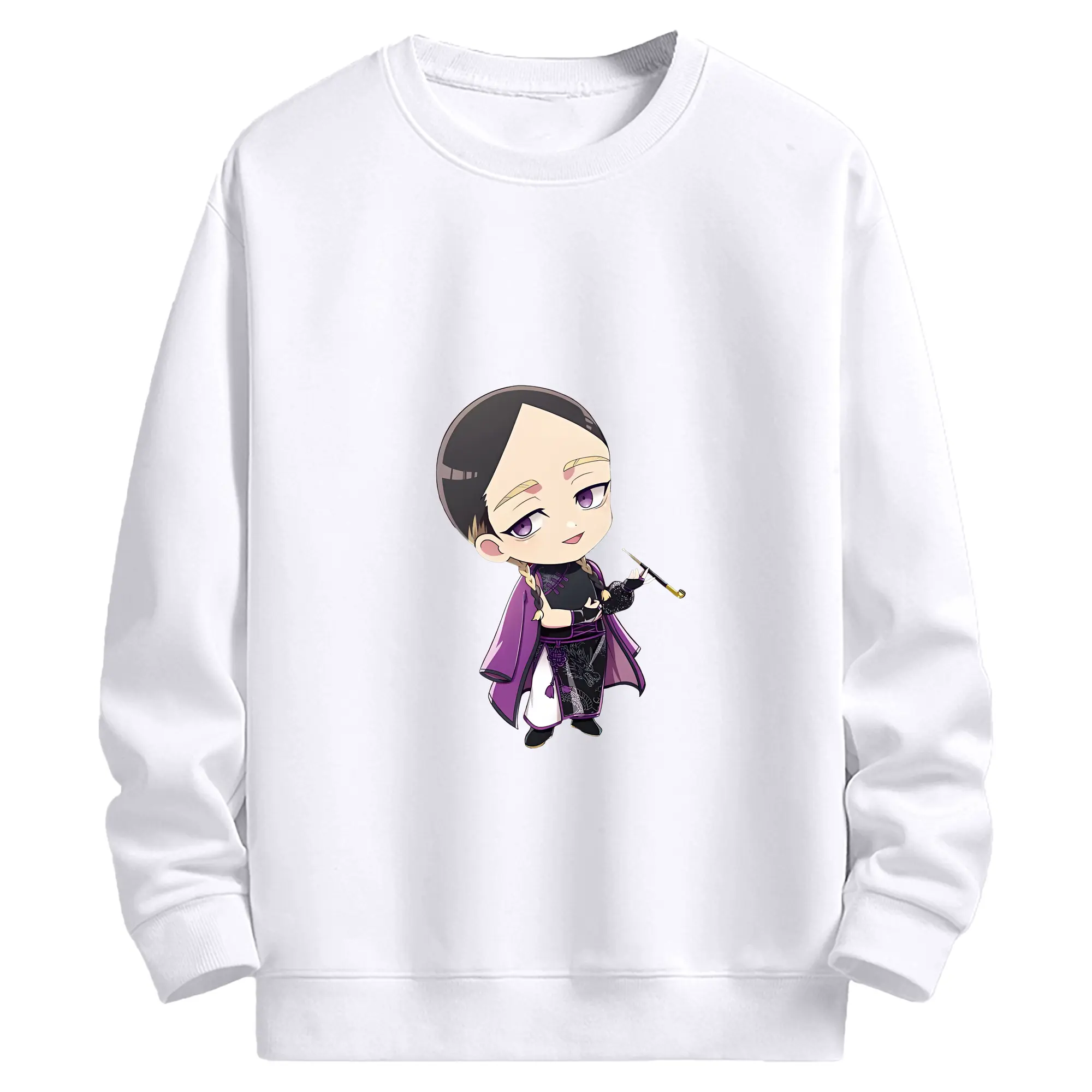 東京リベンジャーズ グッズ,灰谷蘭 - 高品質 クルーネック スウェット ・ コットン59％ ポリエステル41％ ・ ユニセックス 長袖 トレーナー ・ カジュアル デイリー スポーツ 散歩用