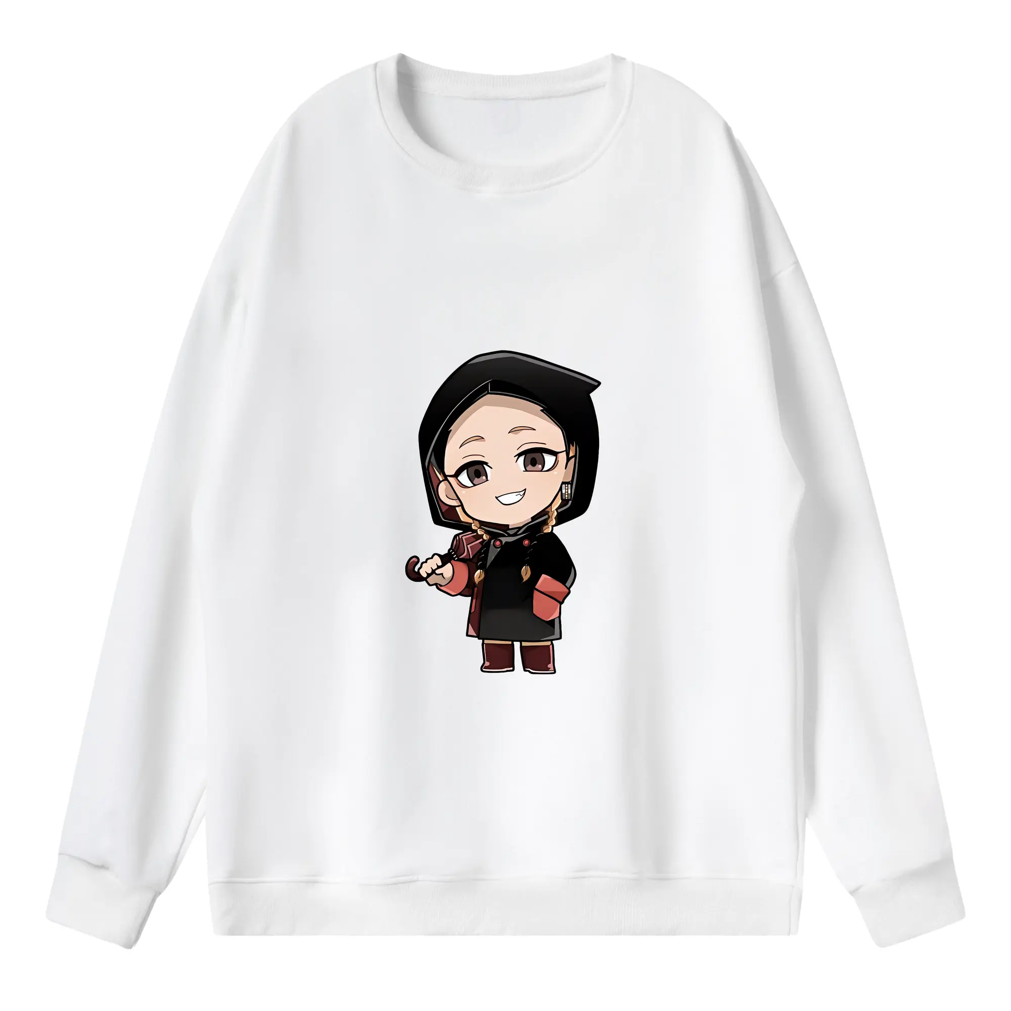 東京リベンジャーズ グッズ,灰谷蘭 - 薄手 クルーネック スウェット 裏毛260g · ポリエステル 春秋向け カジュアル 男女兼用 · トレーナー デイリー スポーツ 散歩に最適