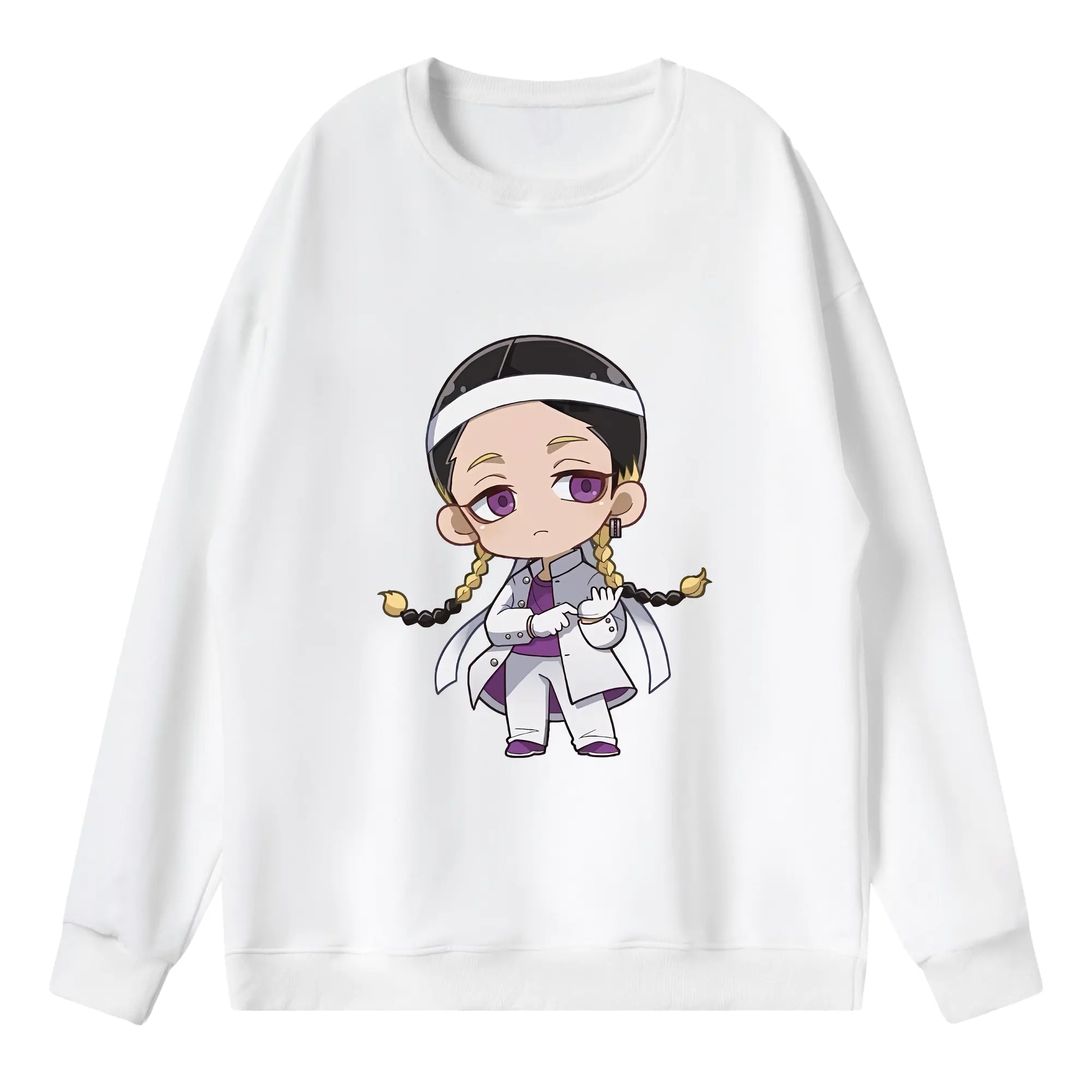 東京リベンジャーズ グッズ,灰谷蘭 - 薄手 クルーネック スウェット 裏毛260g · ポリエステル 春秋向け カジュアル 男女兼用 · トレーナー デイリー スポーツ 散歩に最適