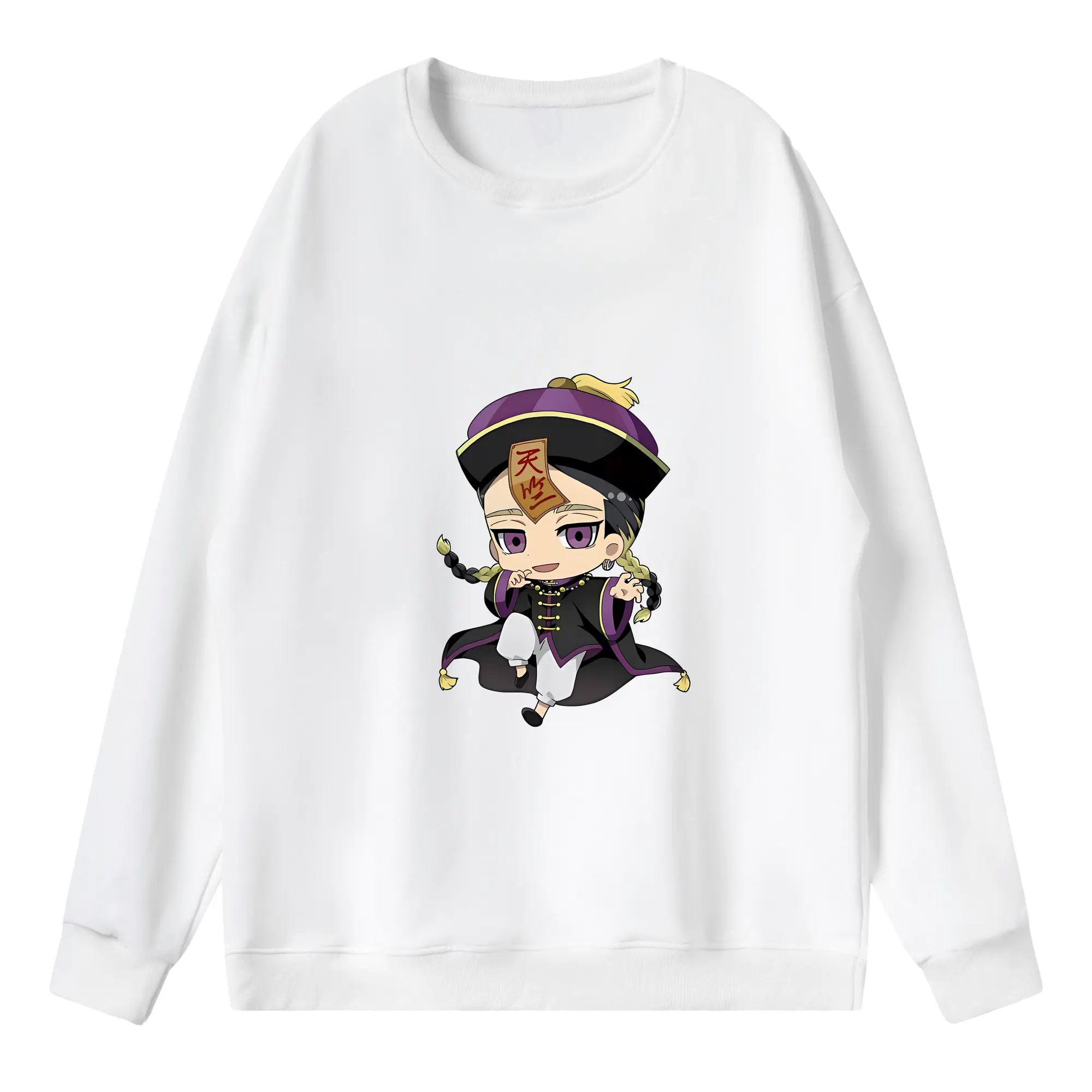 東京リベンジャーズ グッズ,灰谷蘭 - 薄手 クルーネック スウェット 裏毛260g · ポリエステル 春秋向け カジュアル 男女兼用 · トレーナー デイリー スポーツ 散歩に最適