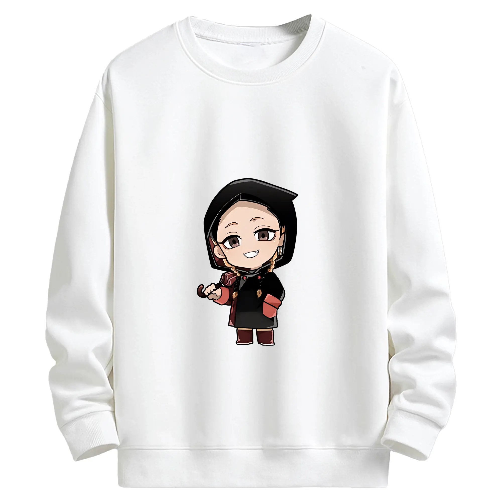 東京リベンジャーズ グッズ,灰谷蘭 - キッズ クルーネックスウェットシャツ ・ フロントプリント ・ 綿80％ ポリエステル20％ ・ 快適 通学 スポーツ 日常使い お散歩用