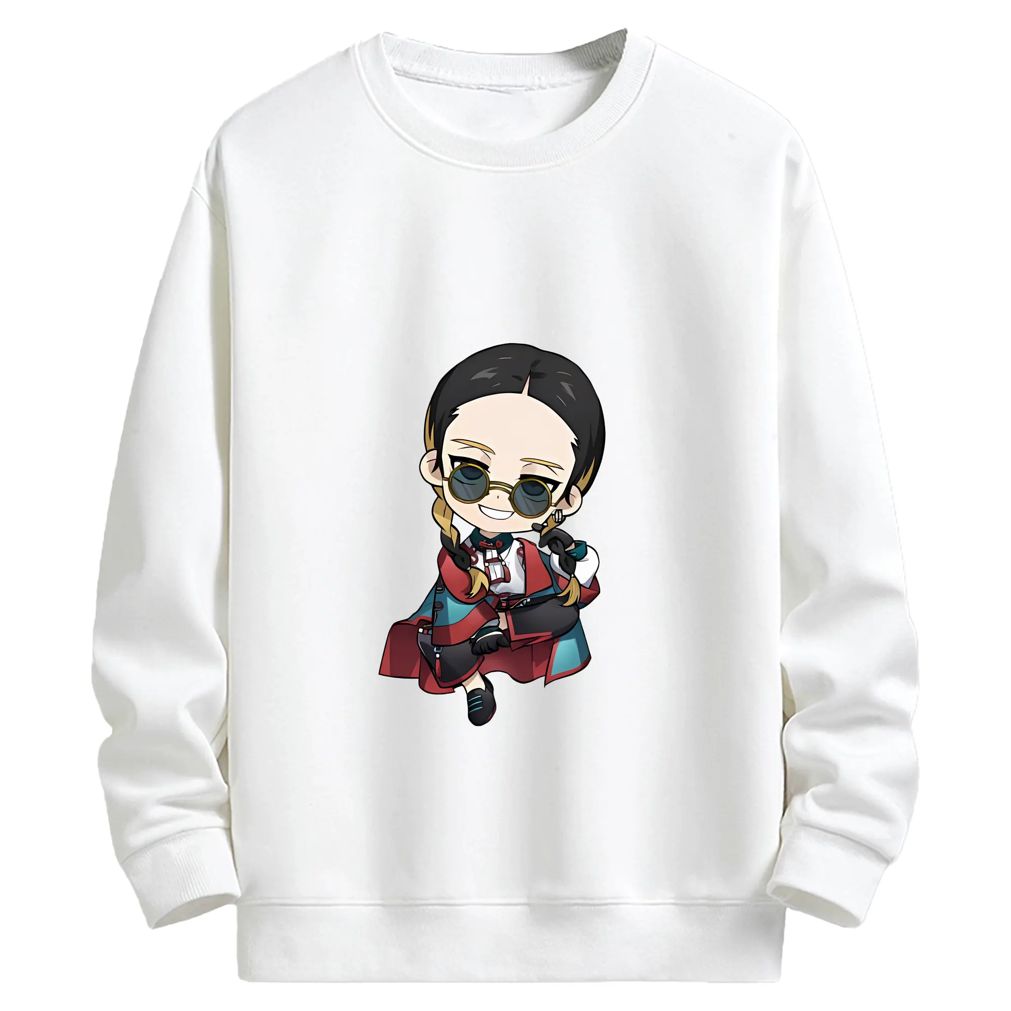 東京リベンジャーズ グッズ,灰谷蘭 - キッズ クルーネックスウェットシャツ ・ フロントプリント ・ 綿80％ ポリエステル20％ ・ 快適 通学 スポーツ 日常使い お散歩用