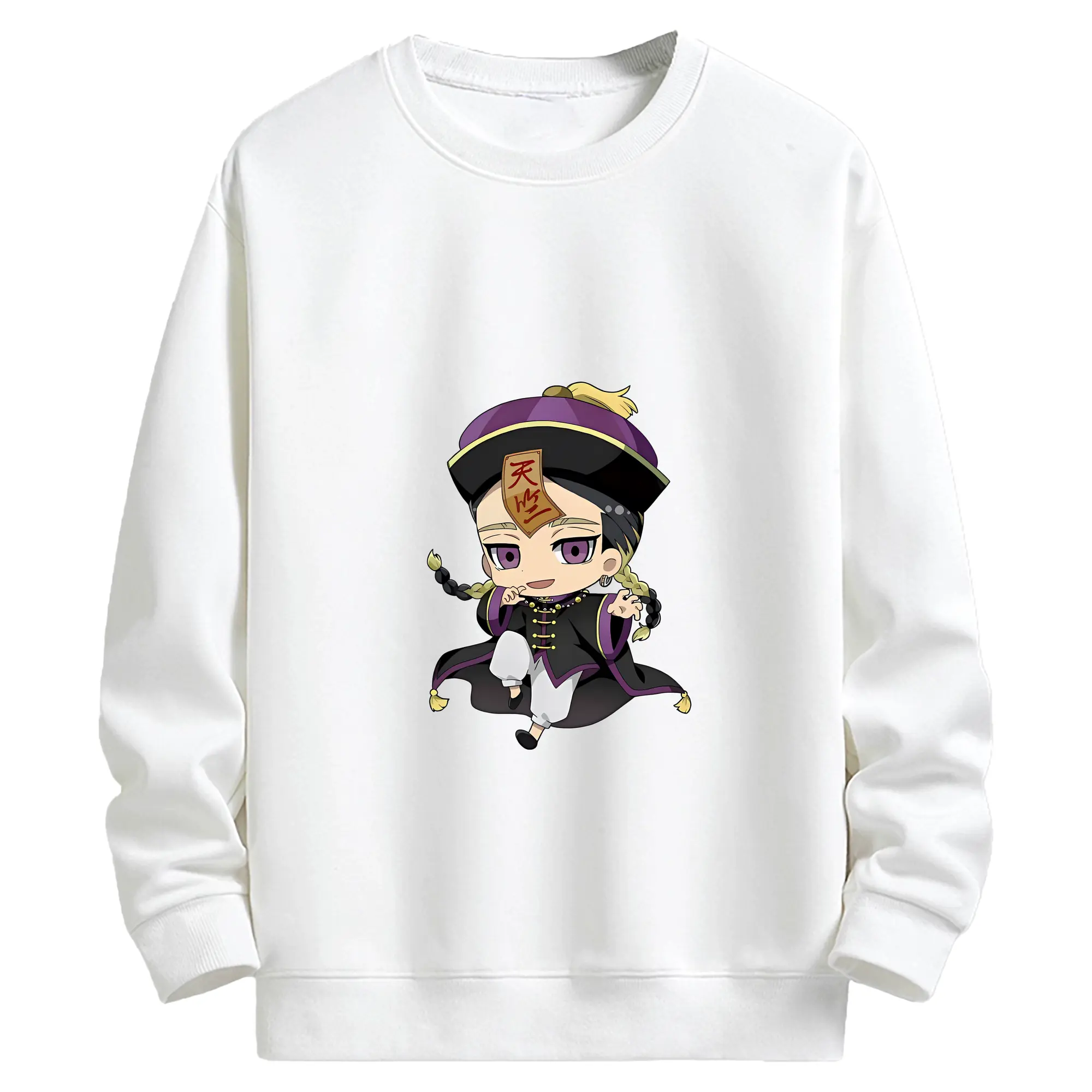 東京リベンジャーズ グッズ,灰谷蘭 - キッズ クルーネックスウェットシャツ ・ フロントプリント ・ 綿80％ ポリエステル20％ ・ 快適 通学 スポーツ 日常使い お散歩用