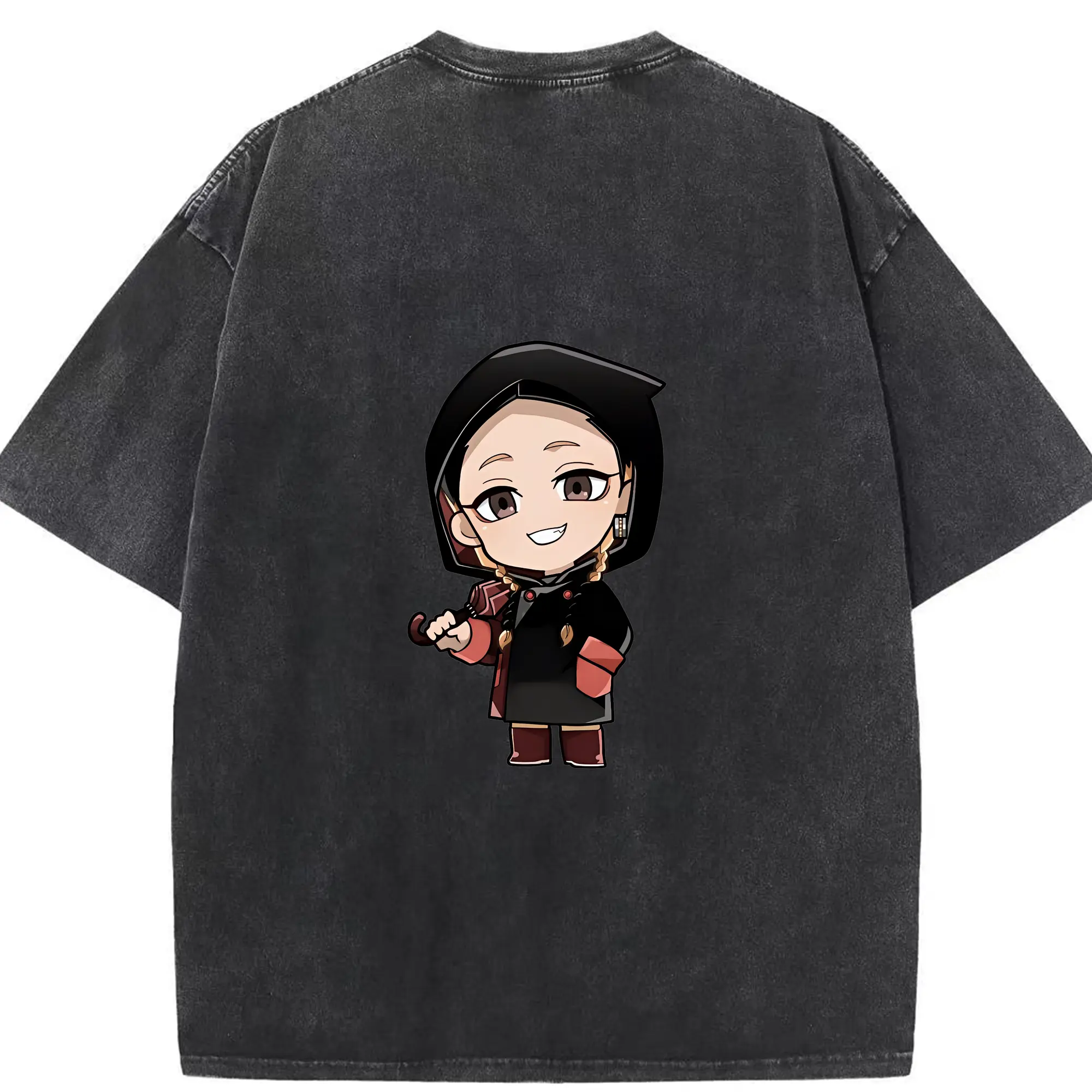 東京リベンジャーズ グッズ,灰谷蘭 - 綿100％ ヴィンテージ風 半袖Tシャツ ・ 背面プリント ・ 柔らか肌触り ・ 通気性 快適 ・ スポーツ カジュアル 外出用