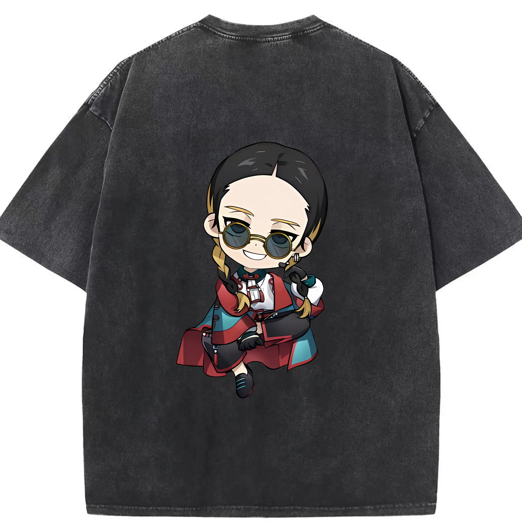 東京リベンジャーズ グッズ,灰谷蘭 - 綿100％ ヴィンテージ風 半袖Tシャツ ・ 背面プリント ・ 柔らか肌触り ・ 通気性 快適 ・ スポーツ カジュアル 外出用