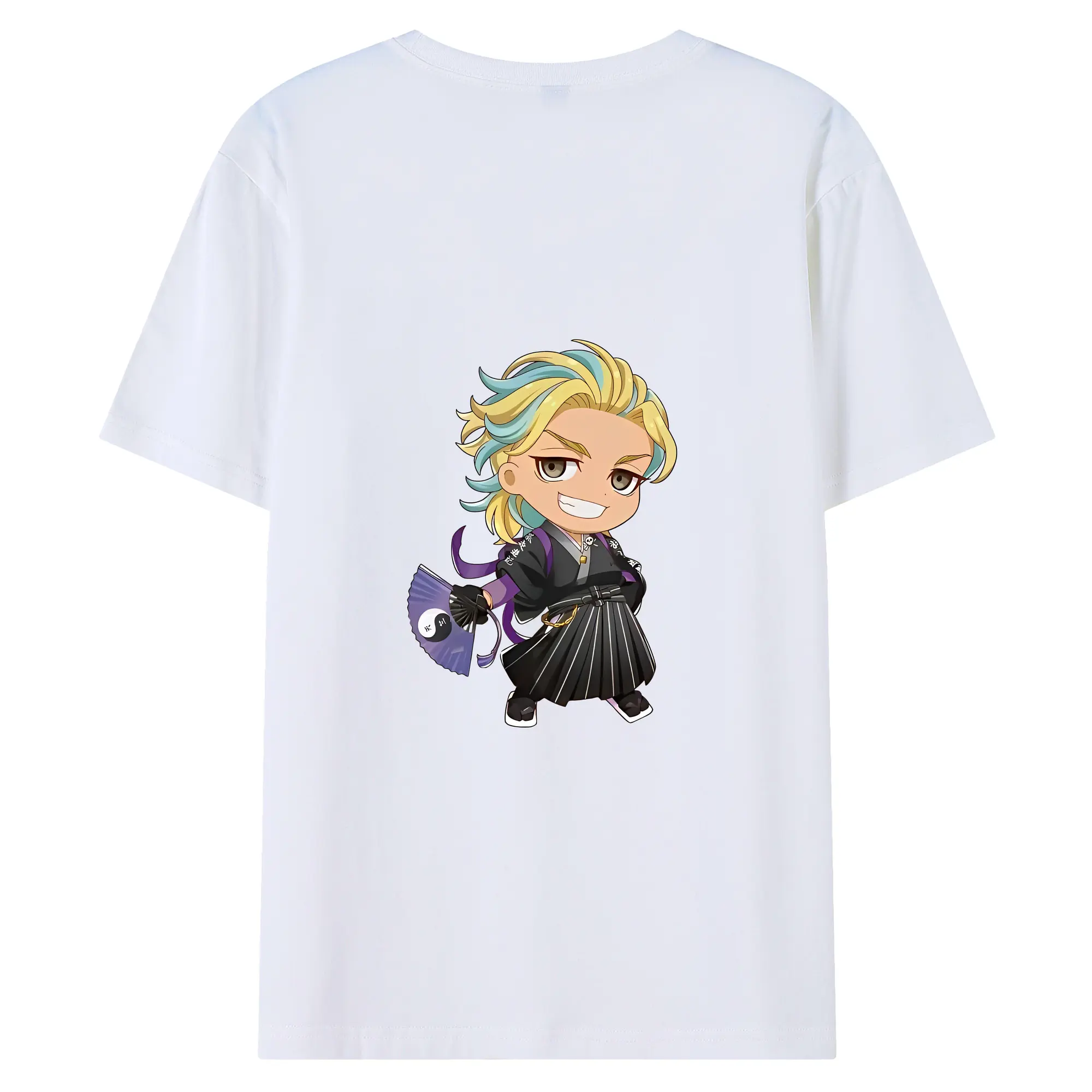 東京リベンジャーズ グッズ,灰谷竜胆 - 綿100％ 半袖Tシャツ ・ バックプリント ・ 快適 通気性 ・ 日常使い 散歩 スポーツ用