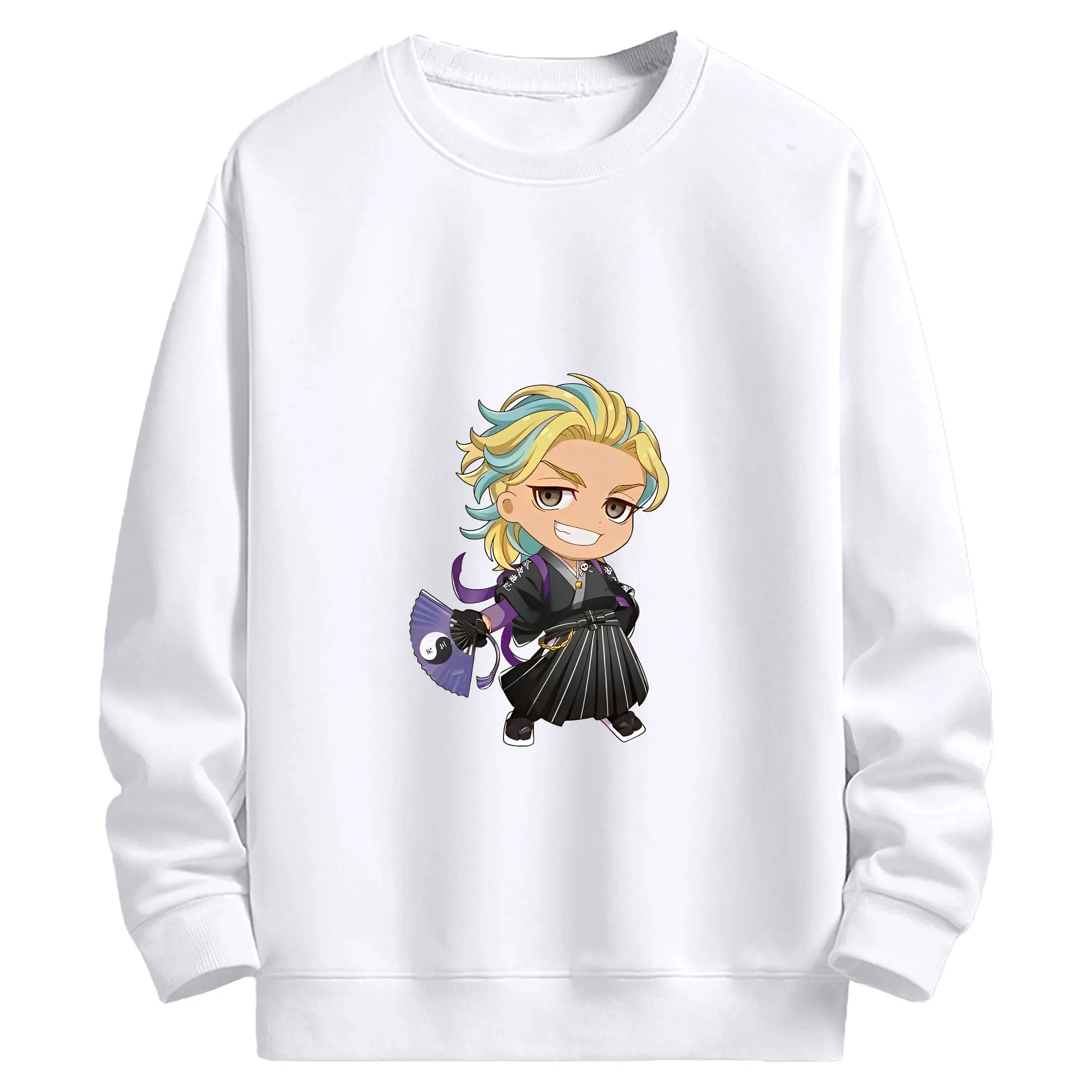 東京リベンジャーズ グッズ,灰谷竜胆 - 高品質 クルーネック スウェット ・ コットン59％ ポリエステル41％ ・ ユニセックス 長袖 トレーナー ・ カジュアル デイリー スポーツ 散歩用