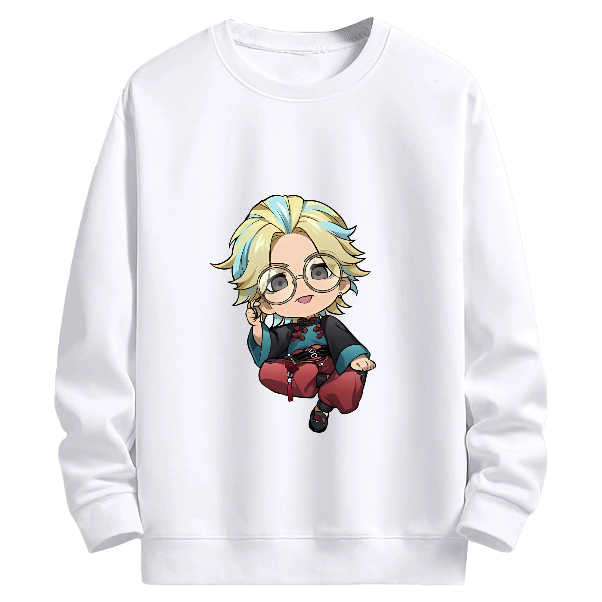 東京リベンジャーズ グッズ,灰谷竜胆 - 高品質 クルーネック スウェット ・ コットン59％ ポリエステル41％ ・ ユニセックス 長袖 トレーナー ・ カジュアル デイリー スポーツ 散歩用