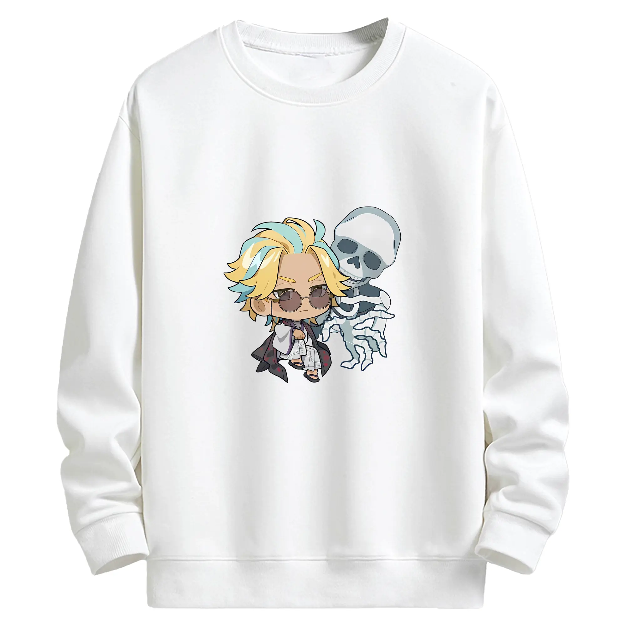 東京リベンジャーズ グッズ,灰谷竜胆 - キッズ クルーネックスウェットシャツ ・ フロントプリント ・ 綿80％ ポリエステル20％ ・ 快適 通学 スポーツ 日常使い お散歩用