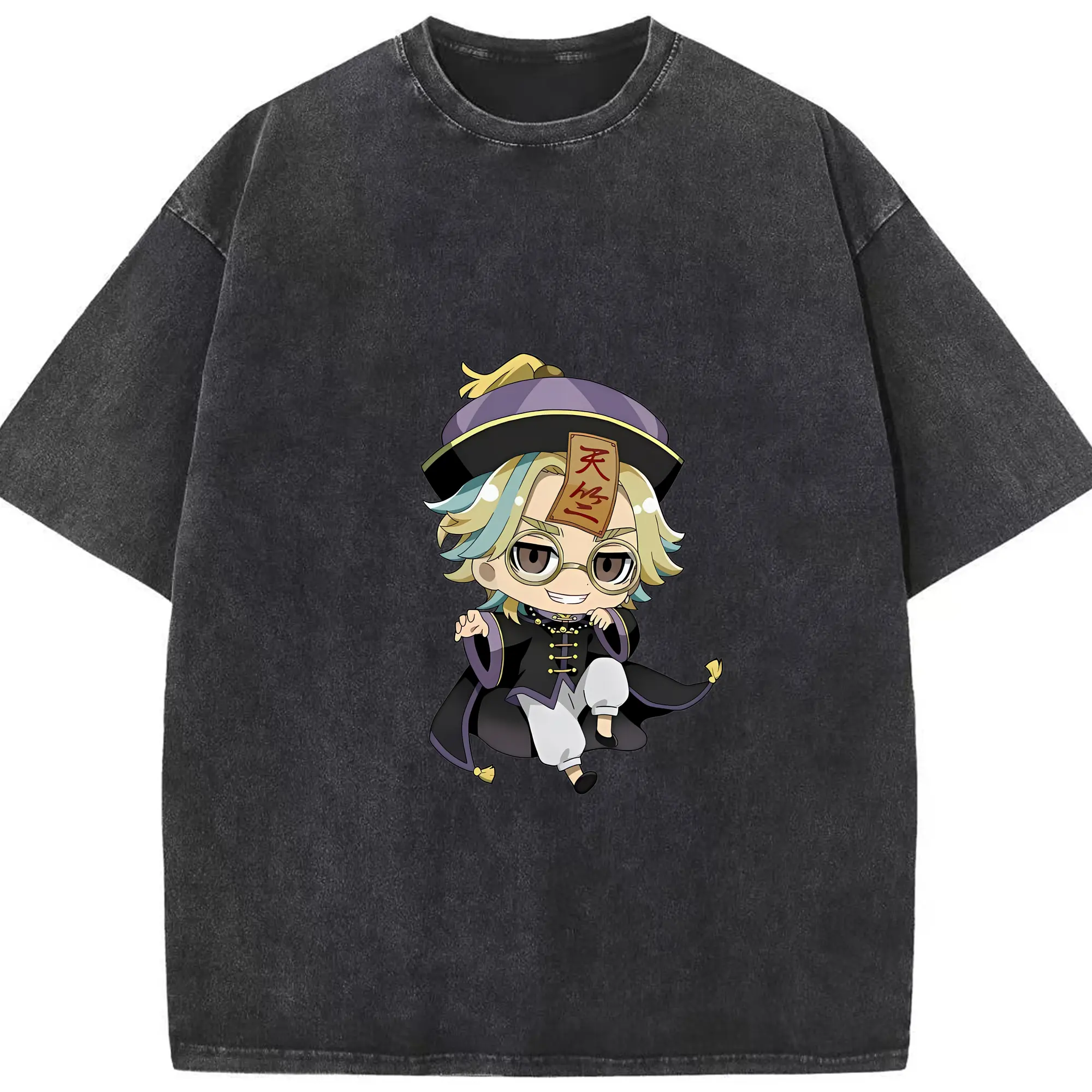 東京リベンジャーズ グッズ,灰谷竜胆 - 綿100％ ヴィンテージ風 半袖Tシャツ ・ フロントプリント ・ 柔らか肌触り ・ 通気性 快適 ・ スポーツ カジュアル 外出用