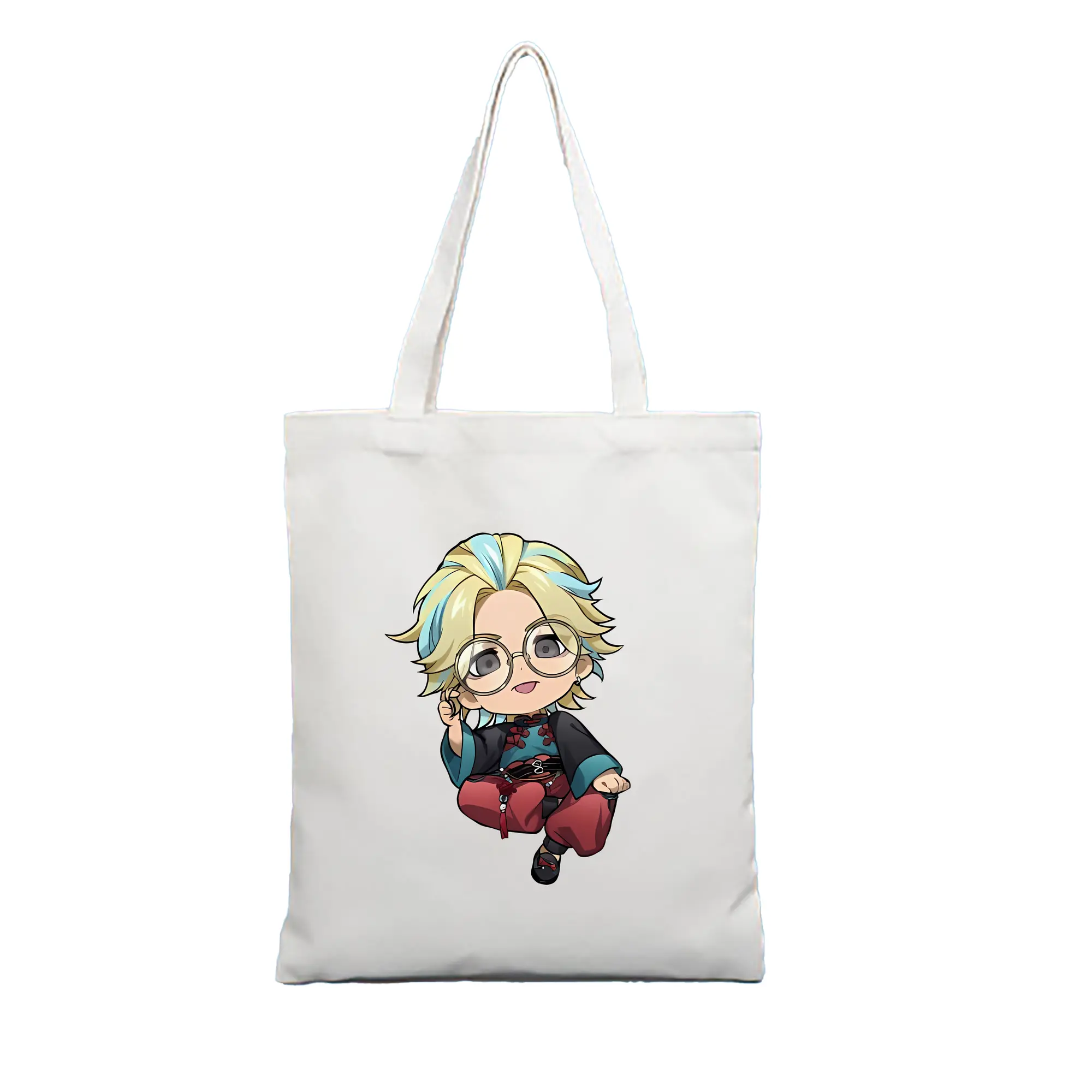 東京リベンジャーズ グッズ,灰谷竜胆 - 縦型キャンバス手提げバッグ（トートバッグ） ・ キャンバス素材 ・ ショッピング用 ・ 軽量 丈夫 お手入れ簡単