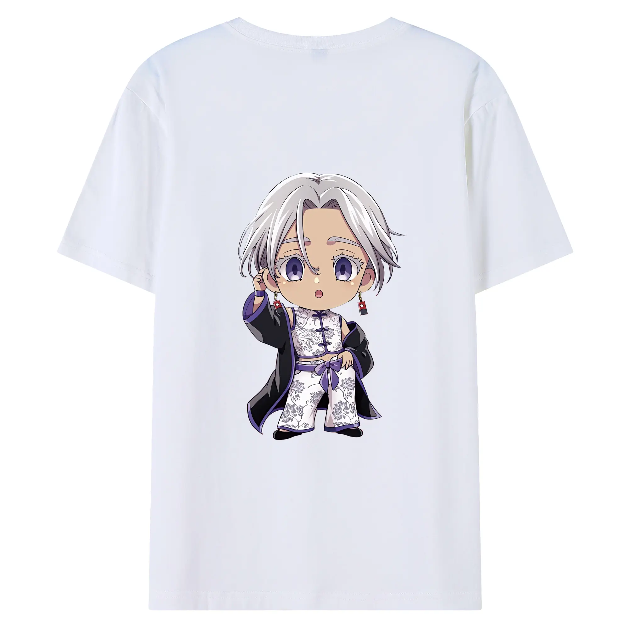 東京リベンジャーズ グッズ,黒川イザナ - 綿100％ 半袖Tシャツ ・ バックプリント ・ 快適 通気性 ・ 日常使い 散歩 スポーツ用