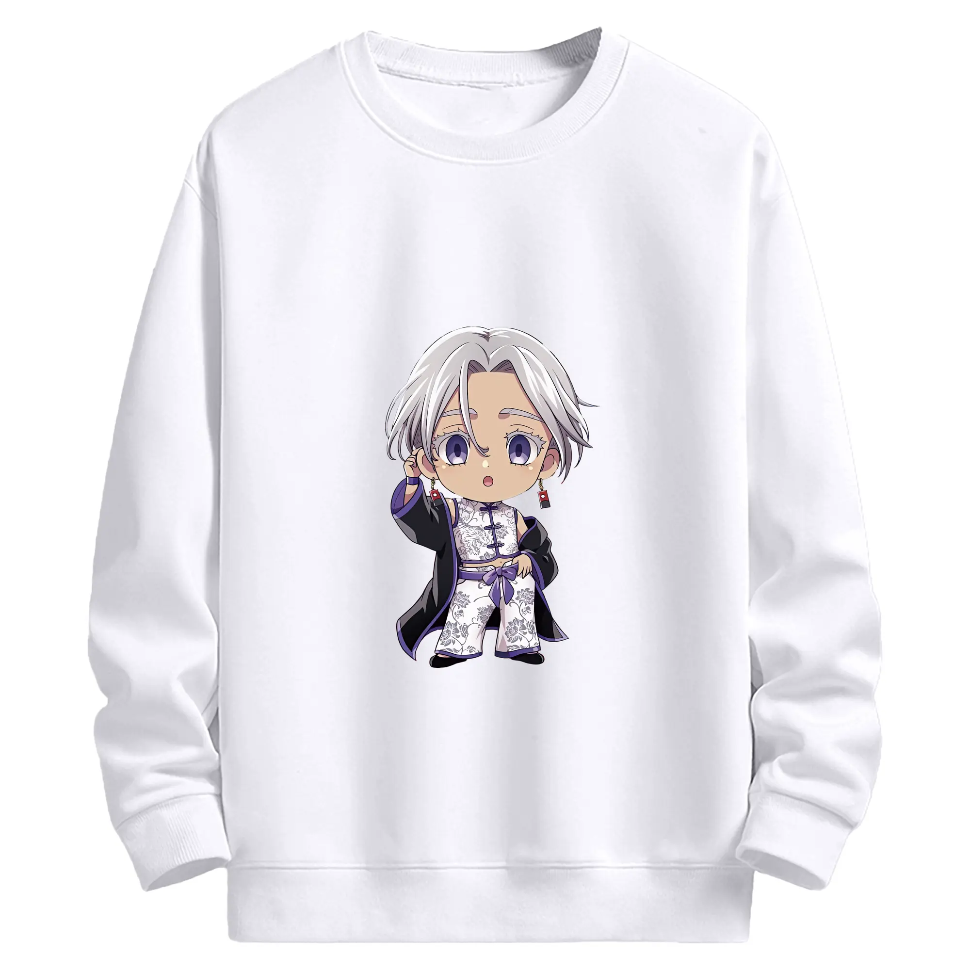 東京リベンジャーズ グッズ,黒川イザナ - 高品質 クルーネック スウェット ・ コットン59％ ポリエステル41％ ・ ユニセックス 長袖 トレーナー ・ カジュアル デイリー スポーツ 散歩用